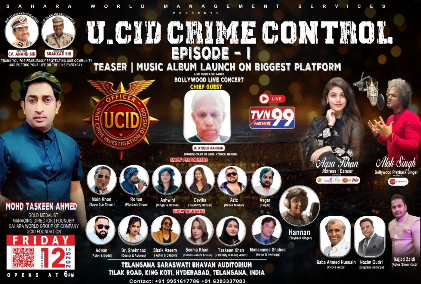 UCID Crime Control Episode - 1 Teaser & Music Album Launch