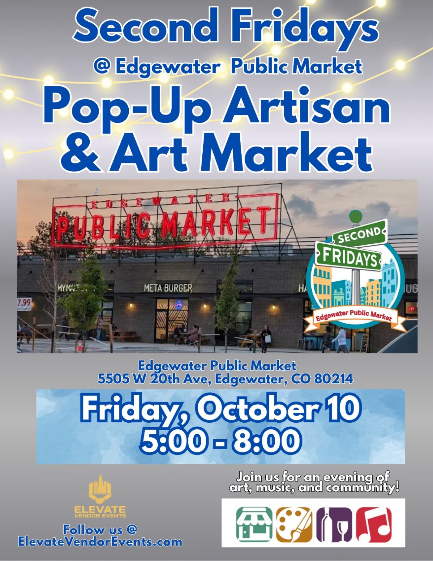Second Fridays Pop-Up Artisan & Art Market