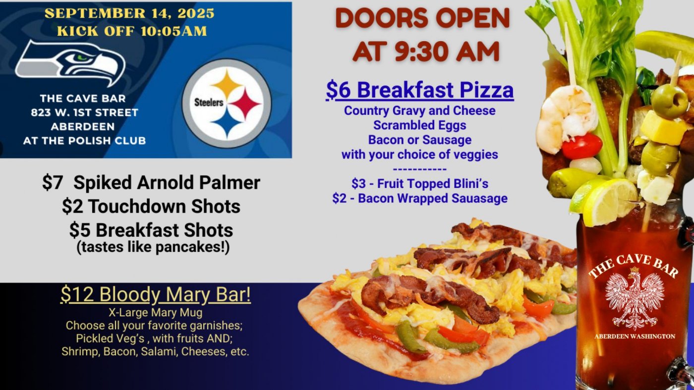Seahawks Sunday Breakfast