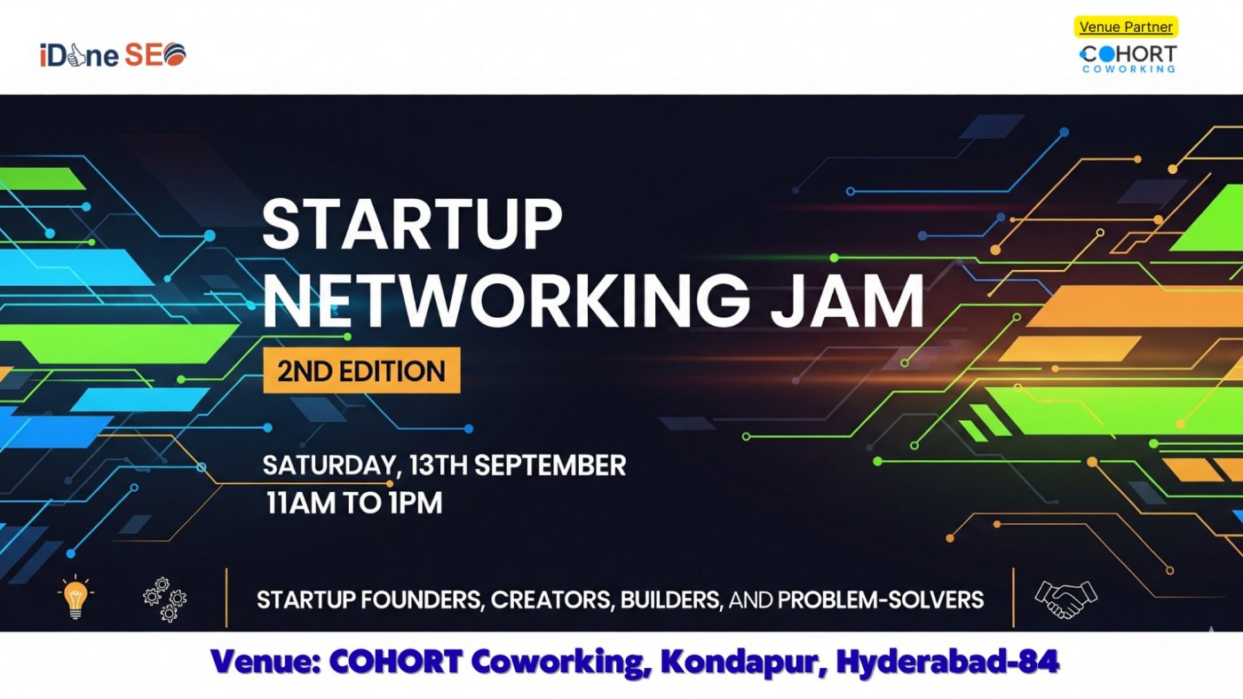 Startup Networking Jam - 2nd Edition