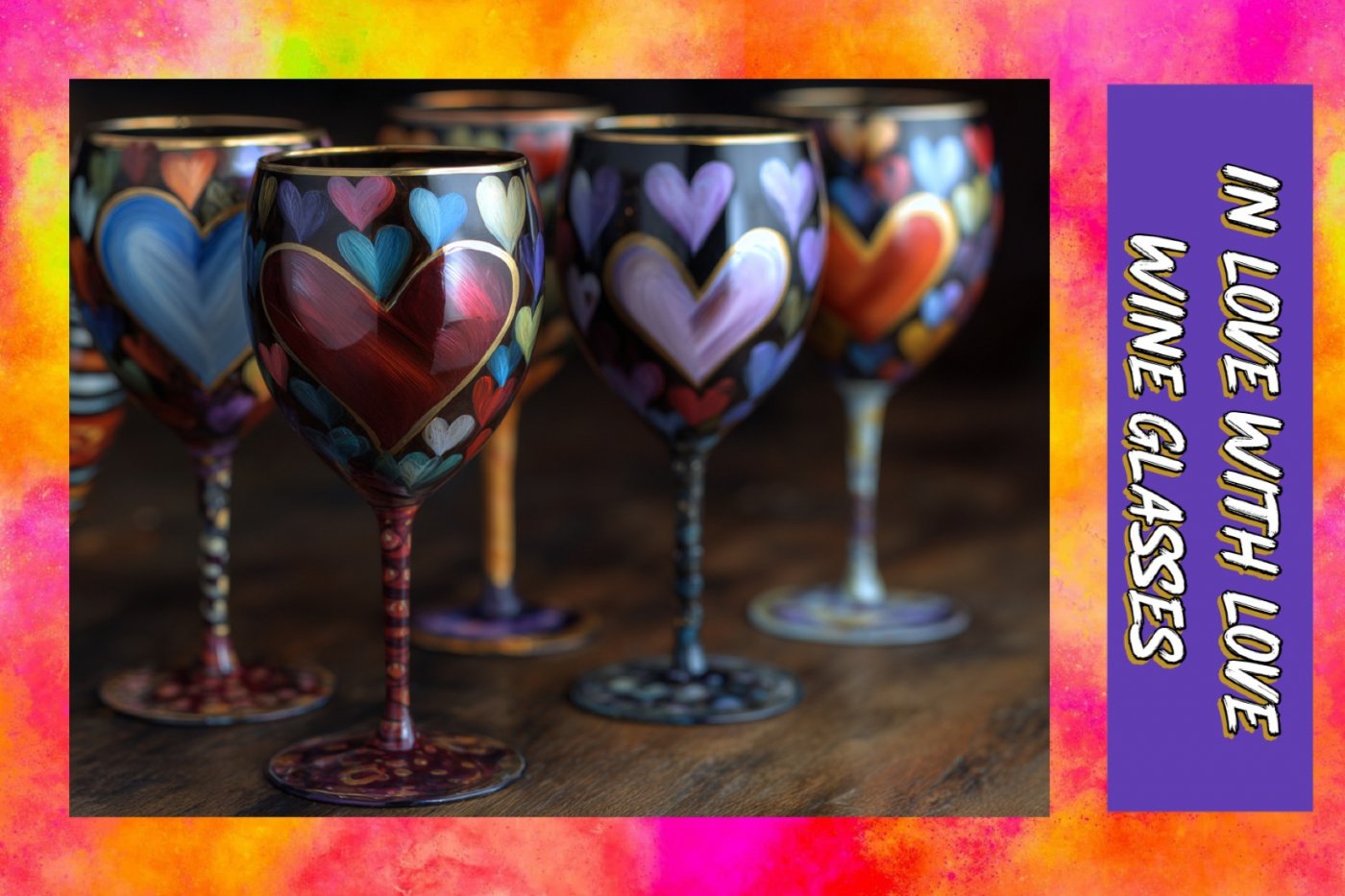 Crafting Class: Wine Glass Painting - In Love with Love