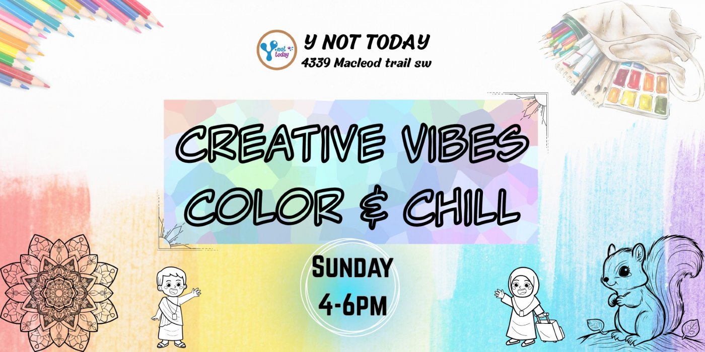 Creative vibes: Color and Chill