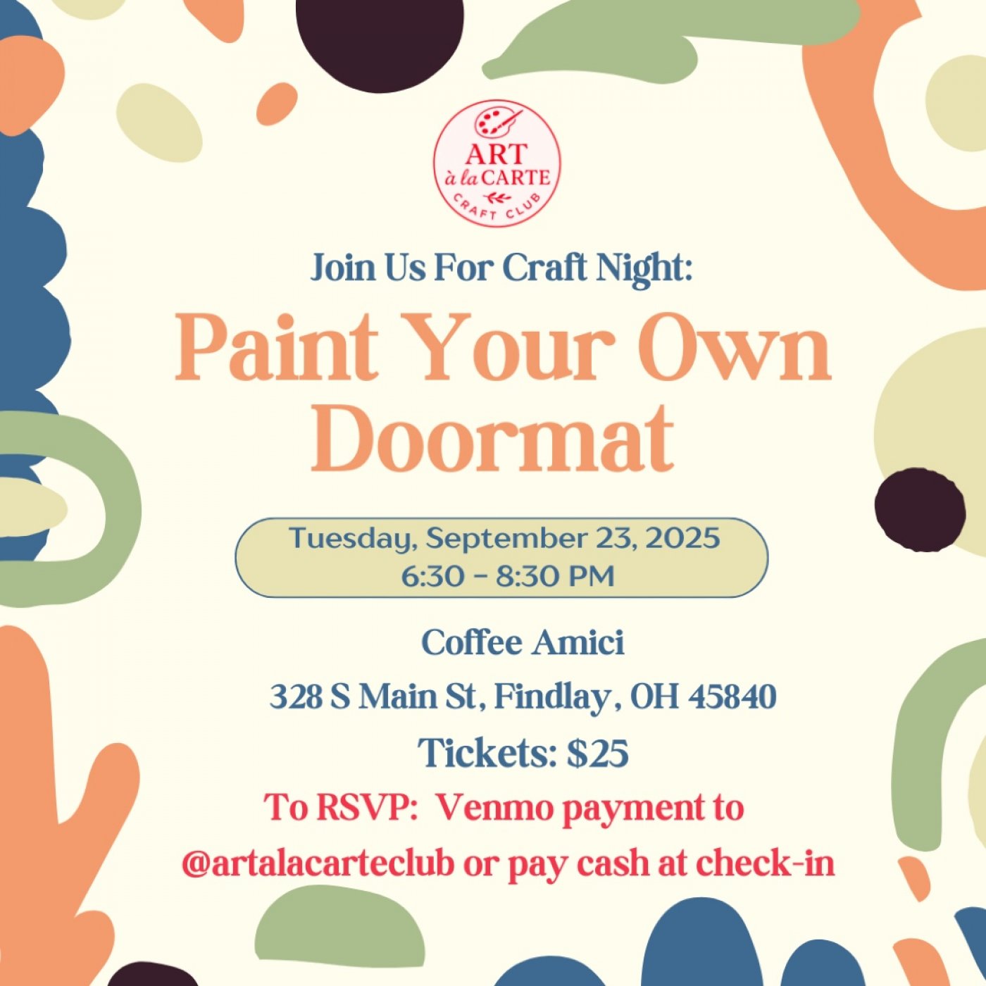 Craft Night: Paint Your Own Doormat