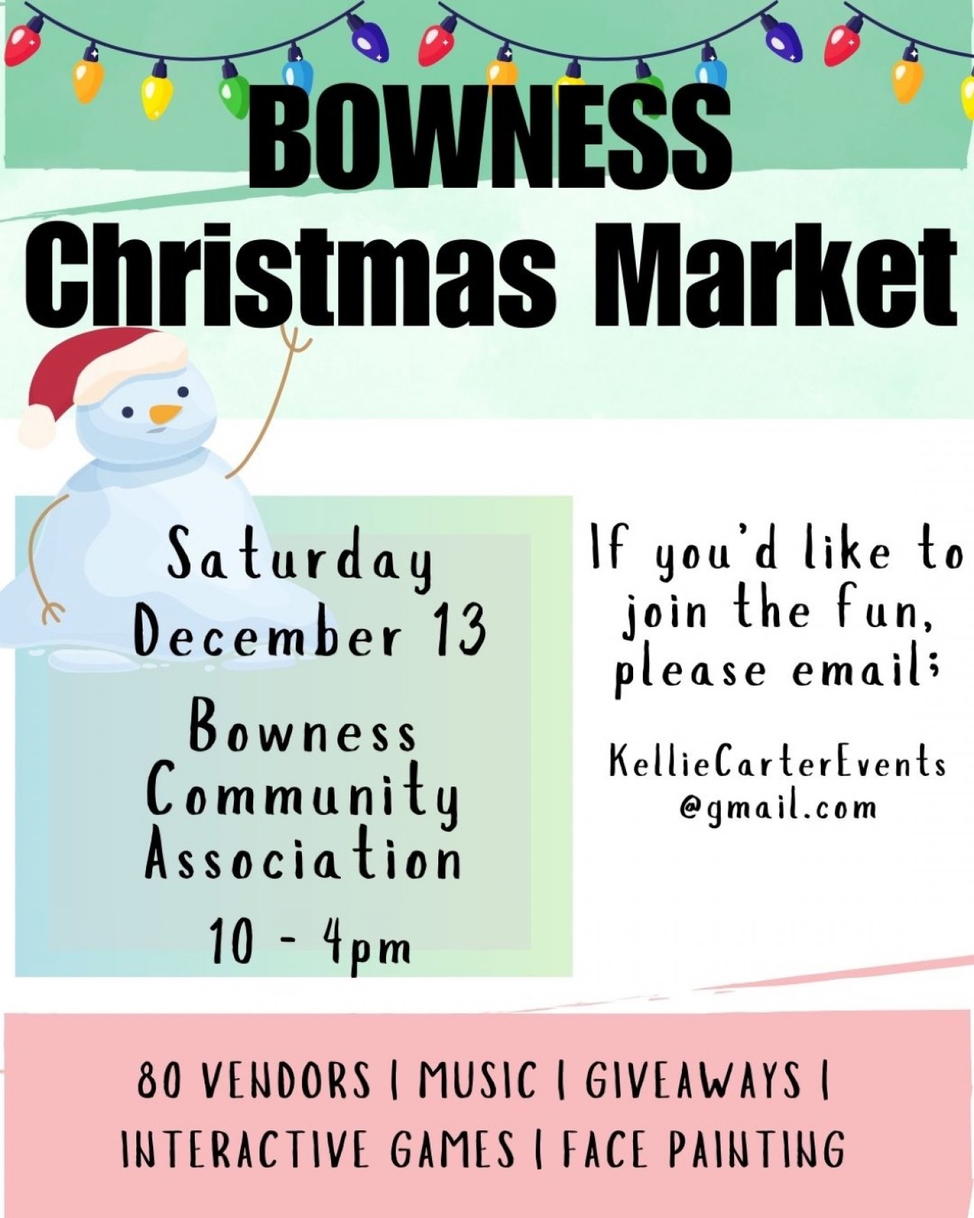 Bowness Christmas Market