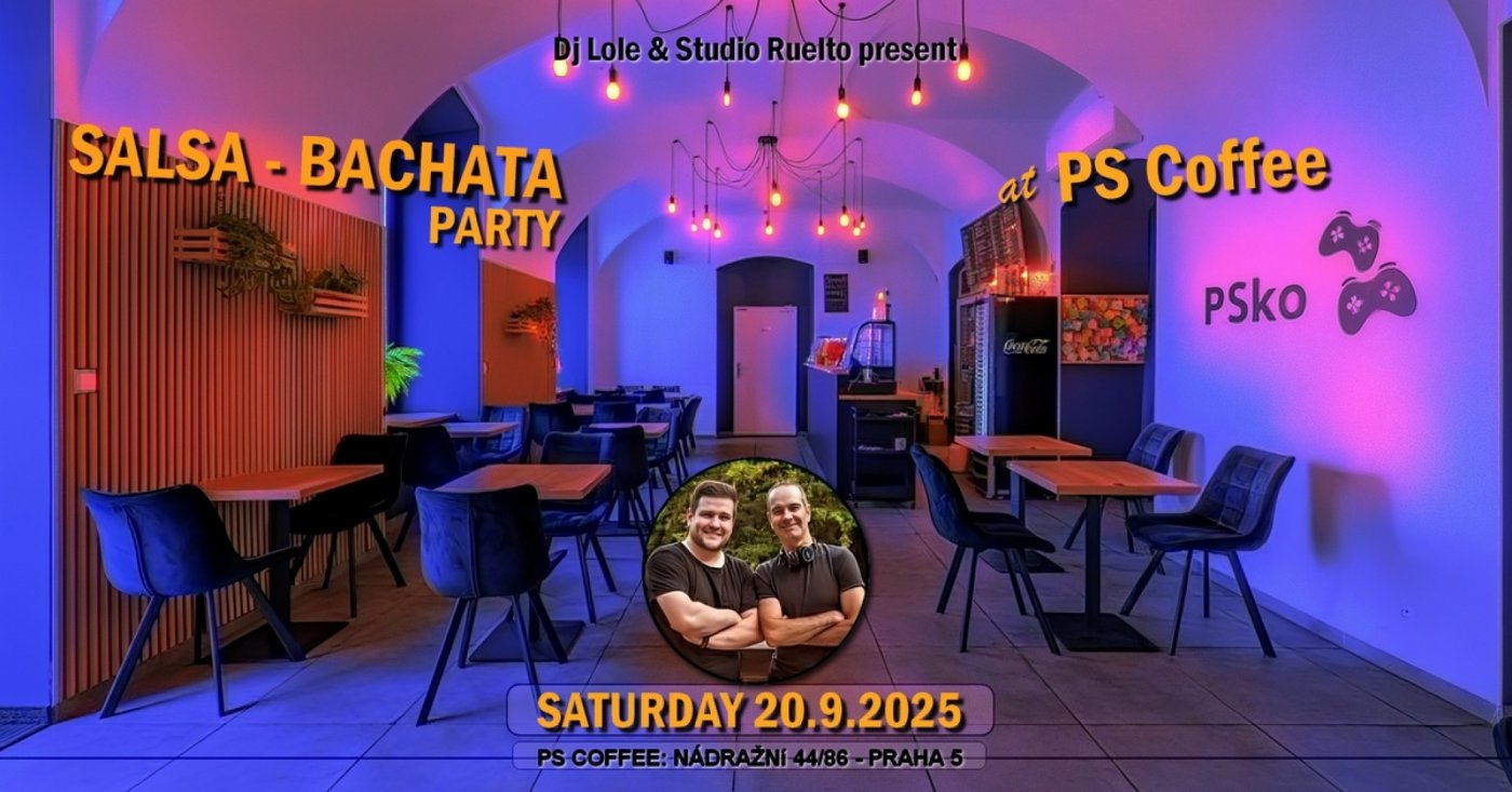 Salsa and bachata party at PS Coffee