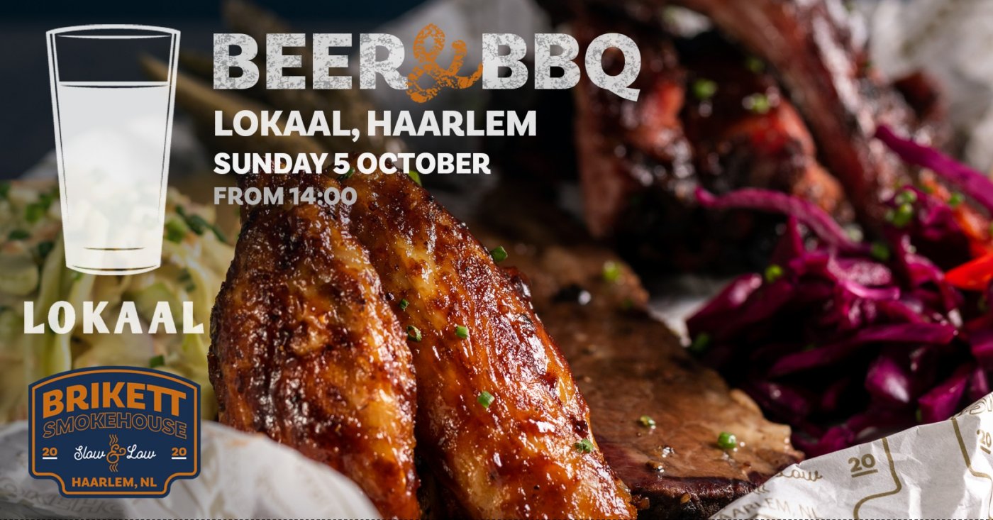 Pop-up Restaurant | Beer & BBQ | BRIKETT x Lokaal - October 2025