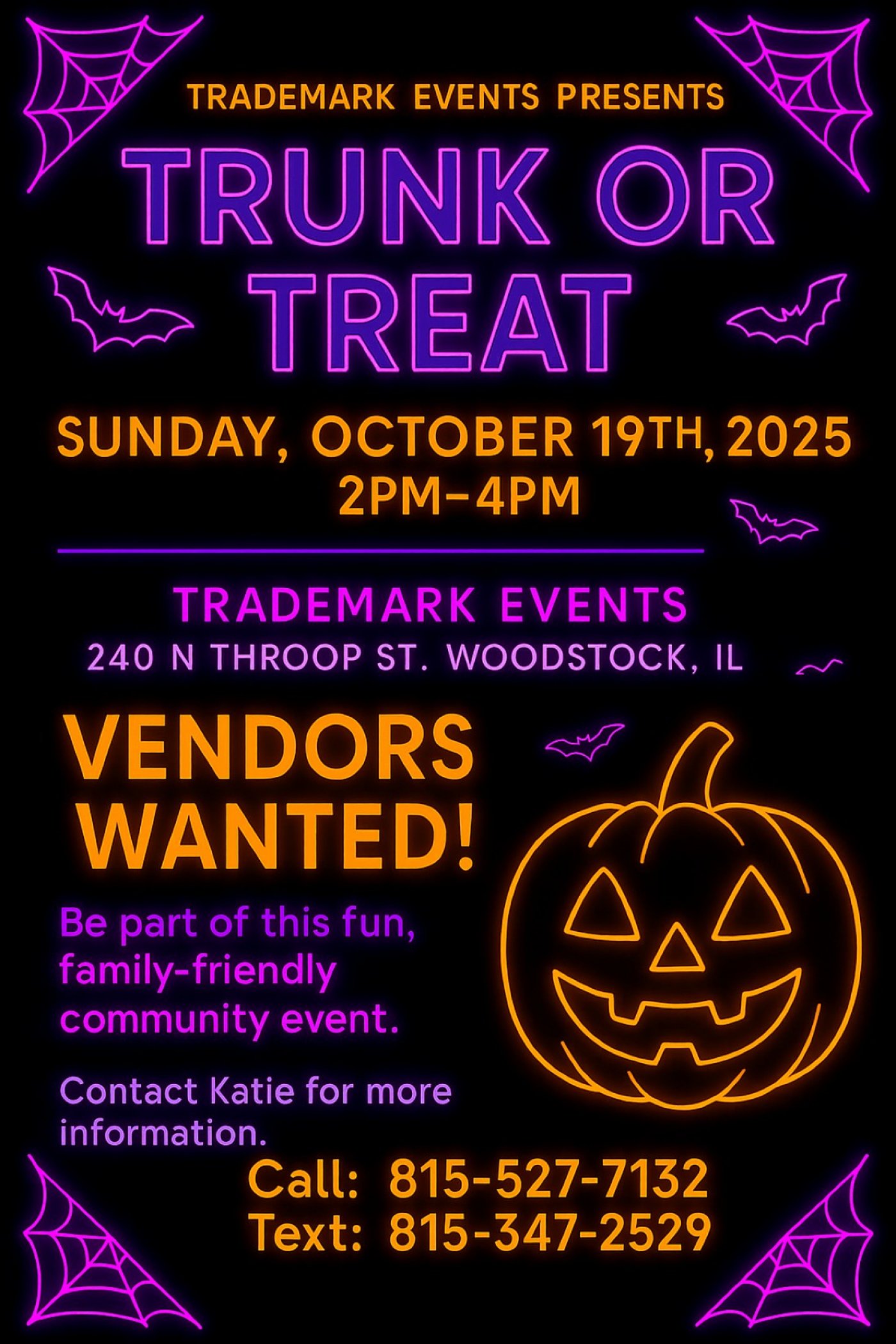 Trunk or Treat