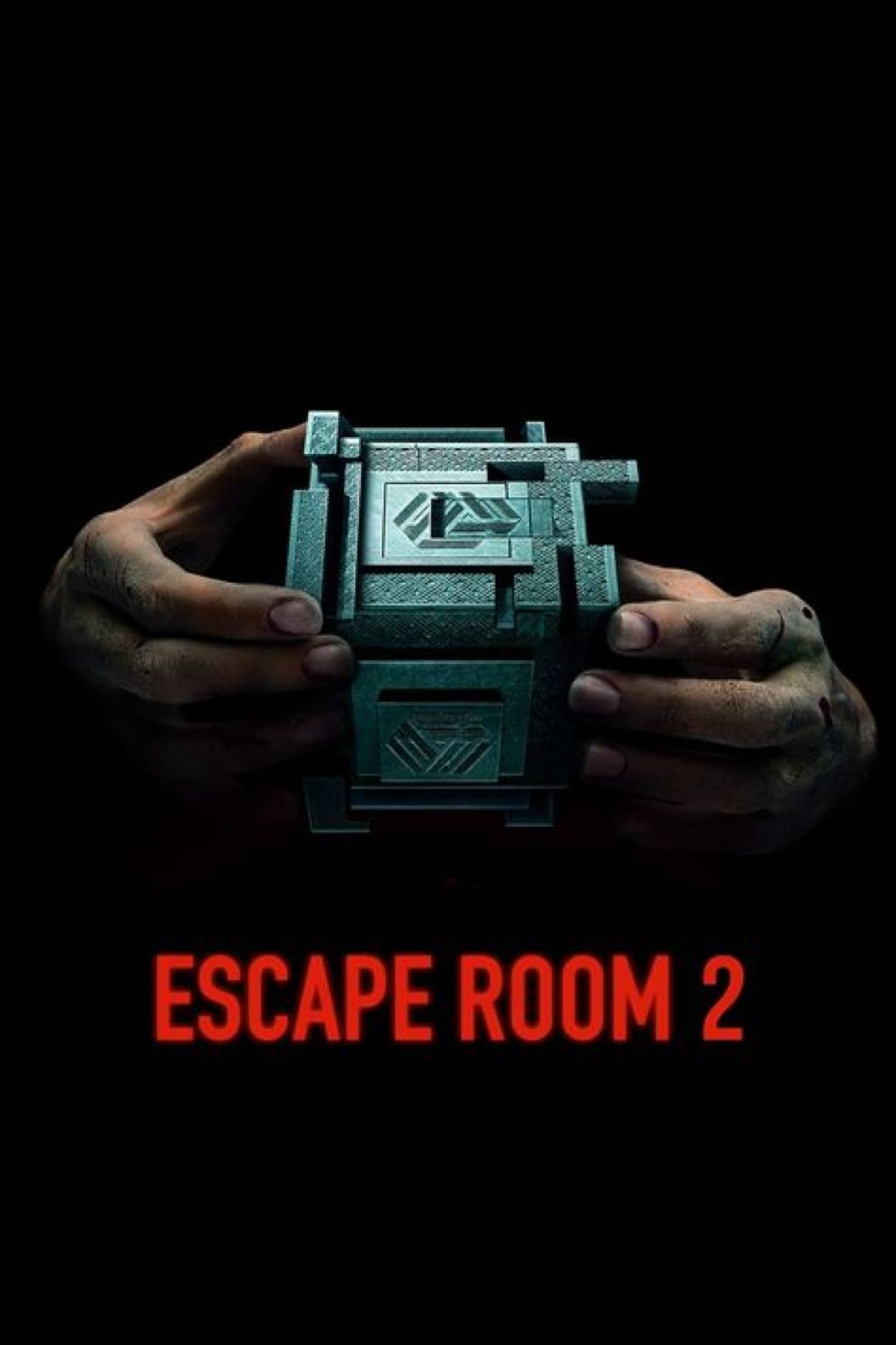 Escape room experience with strangers