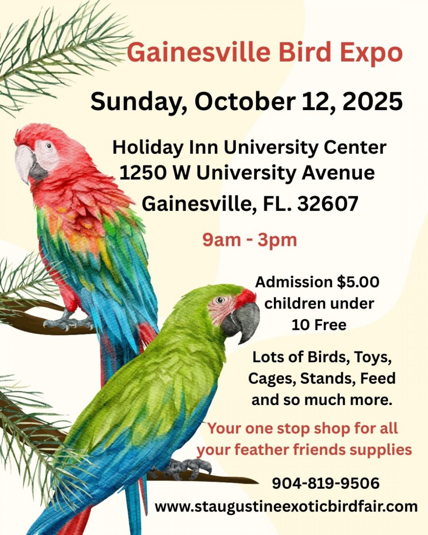 Gainesville Bird Expo