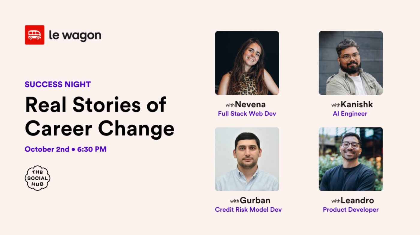 Real Stories of Career Change