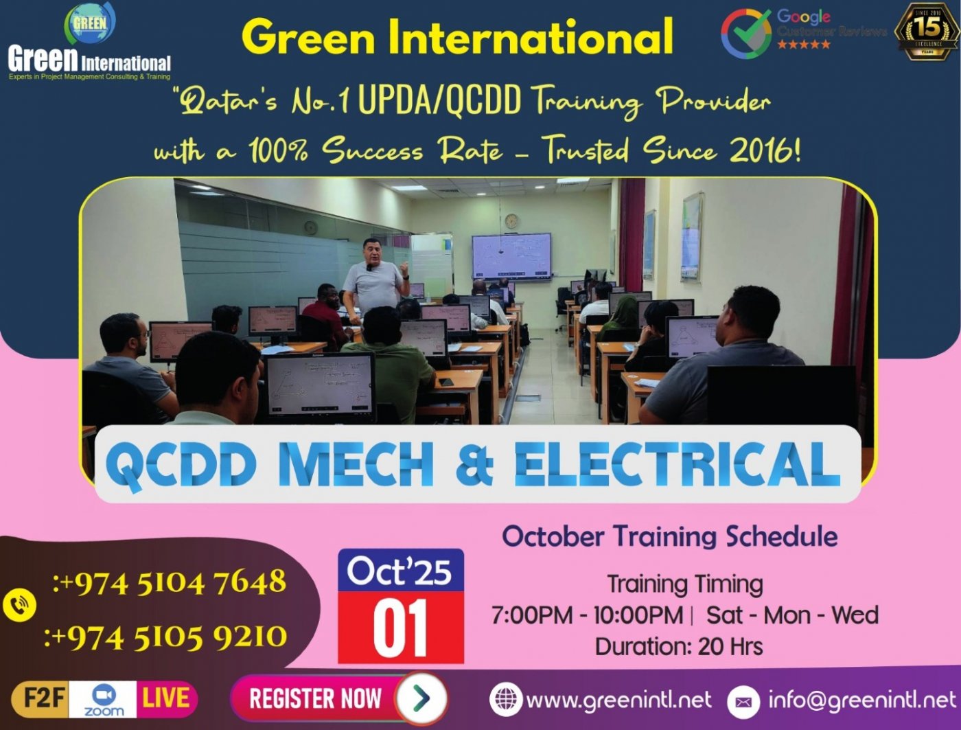QCDD Exam Preparation Qatar \u2013 Get Certified with Green International