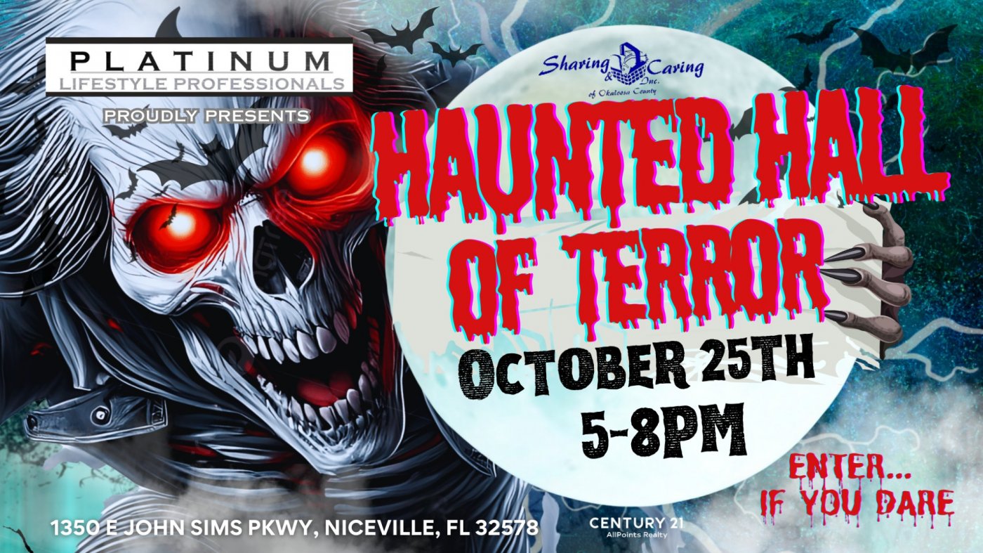 HAUNTED HALL OF TERROR - Niceville, FL\ud83d\udc80\ud83d\udc7b