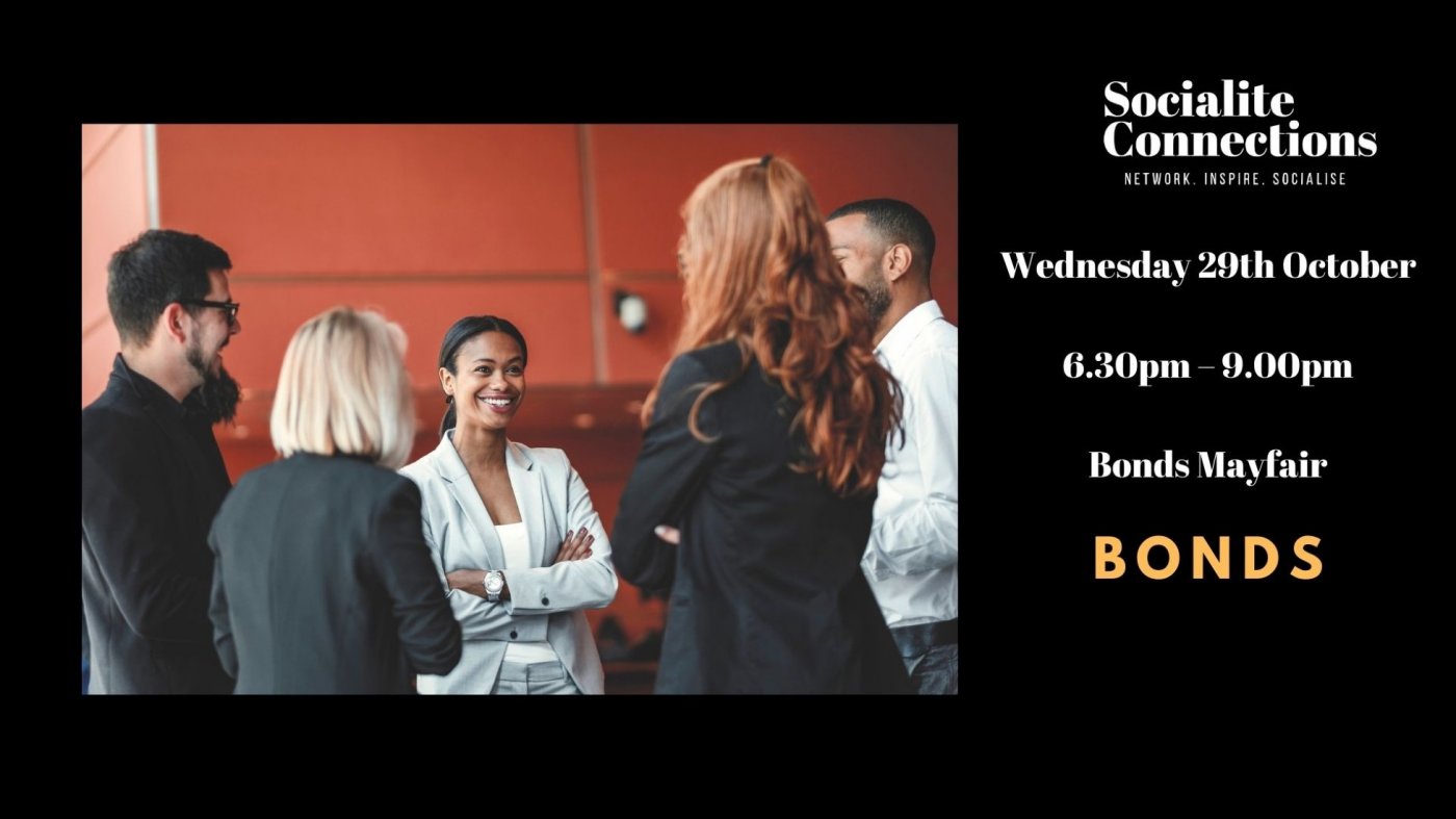 Network & Pitch: Exclusive Business, Social Event at Bonds Mayfair