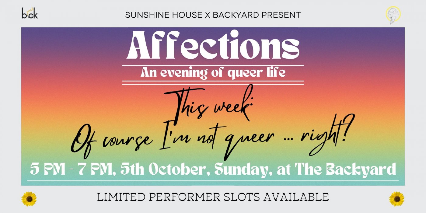 Affections - A Queer Open Mic