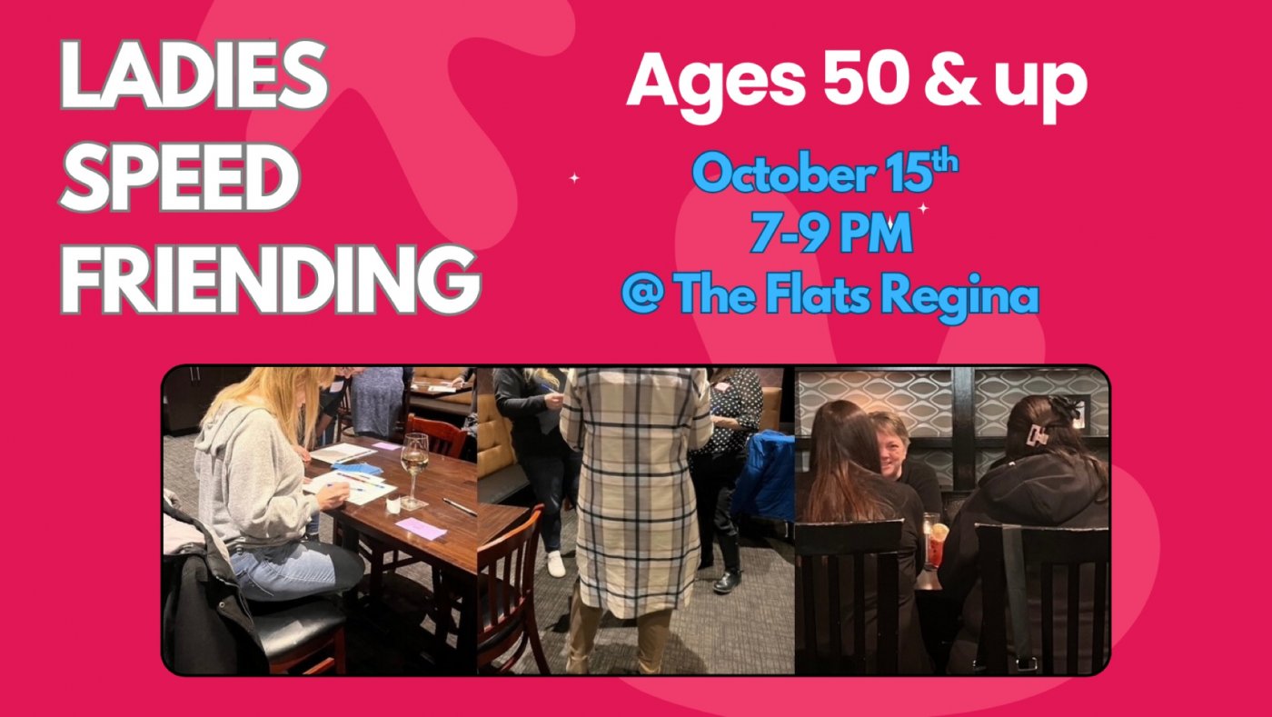 Regina Speed Friending: Ladies 50+