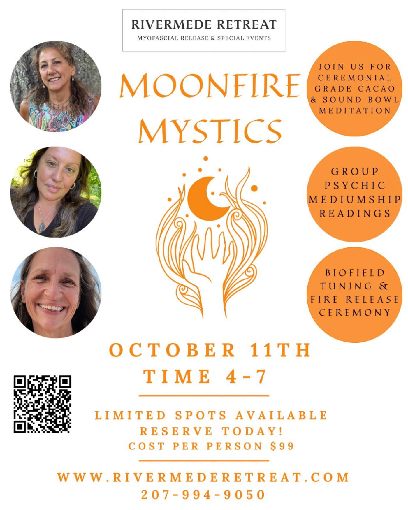 Moonfire Mystics at Rivermede Retreat