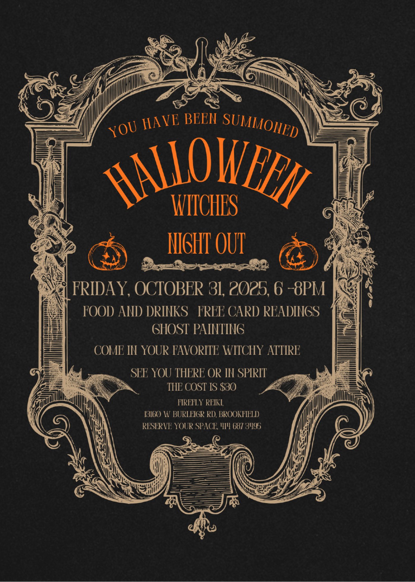 Witches Night Out with Free Lenormand Card Readings