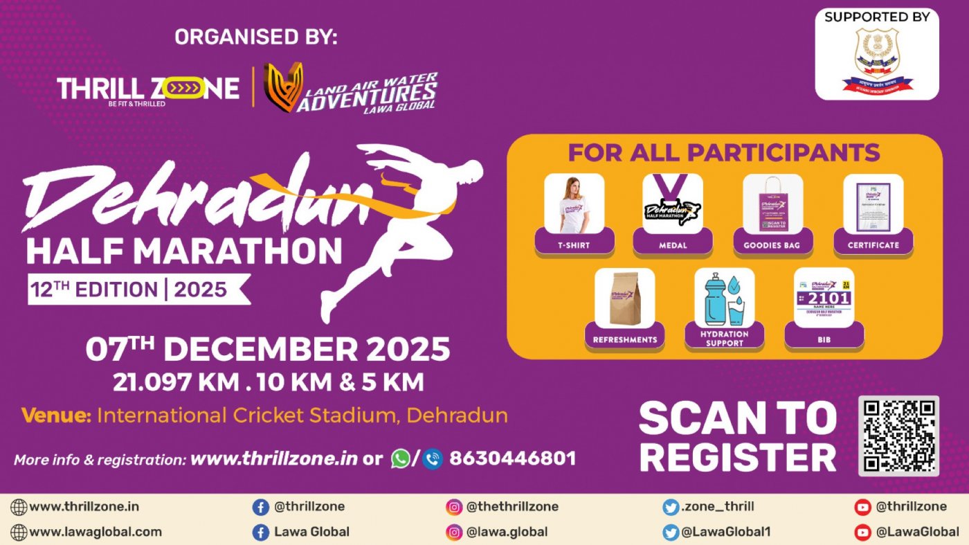 Dehradun Half Marathon 2025 (12th Edition)