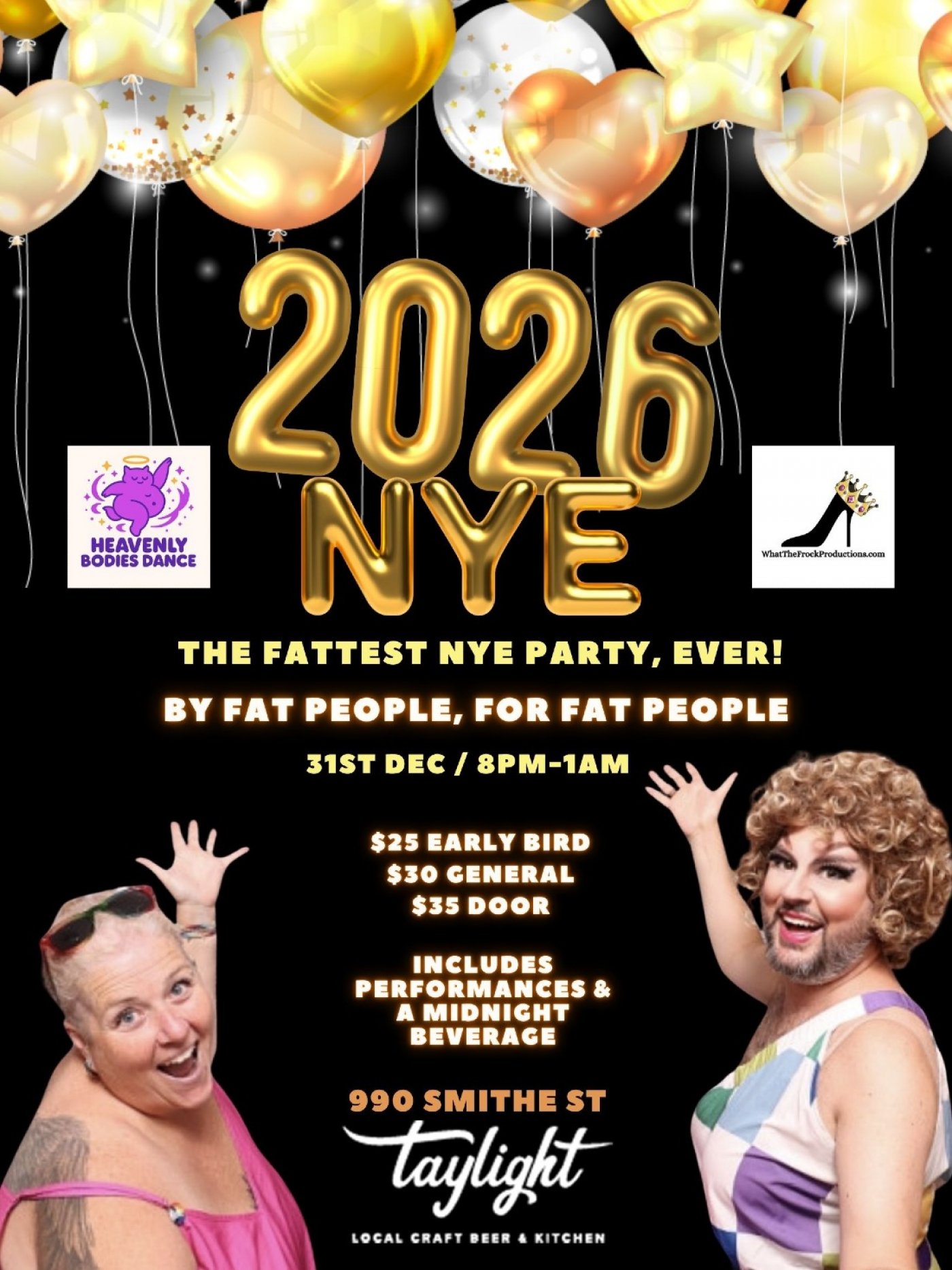 The Fattest NYE Party, Ever!