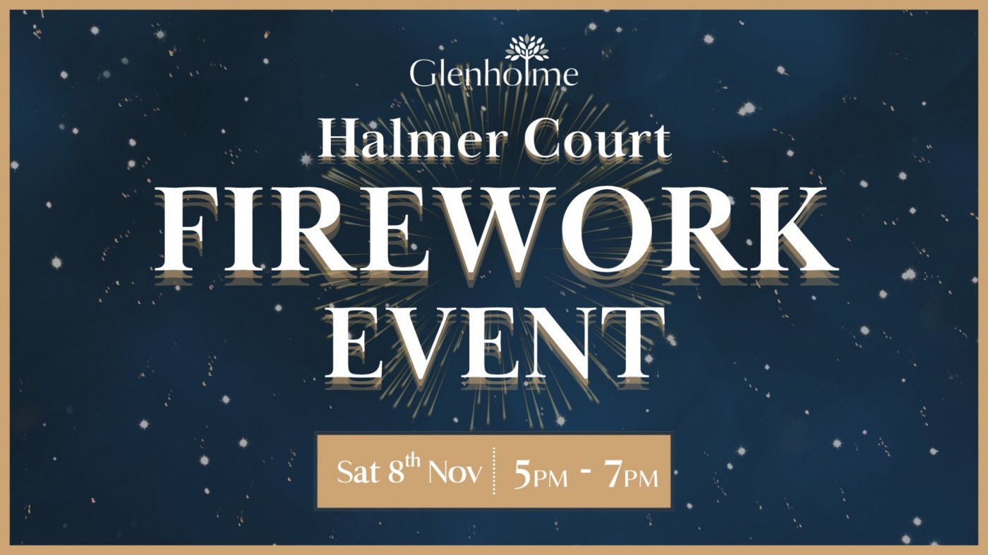 Firework Event at Halmer Court