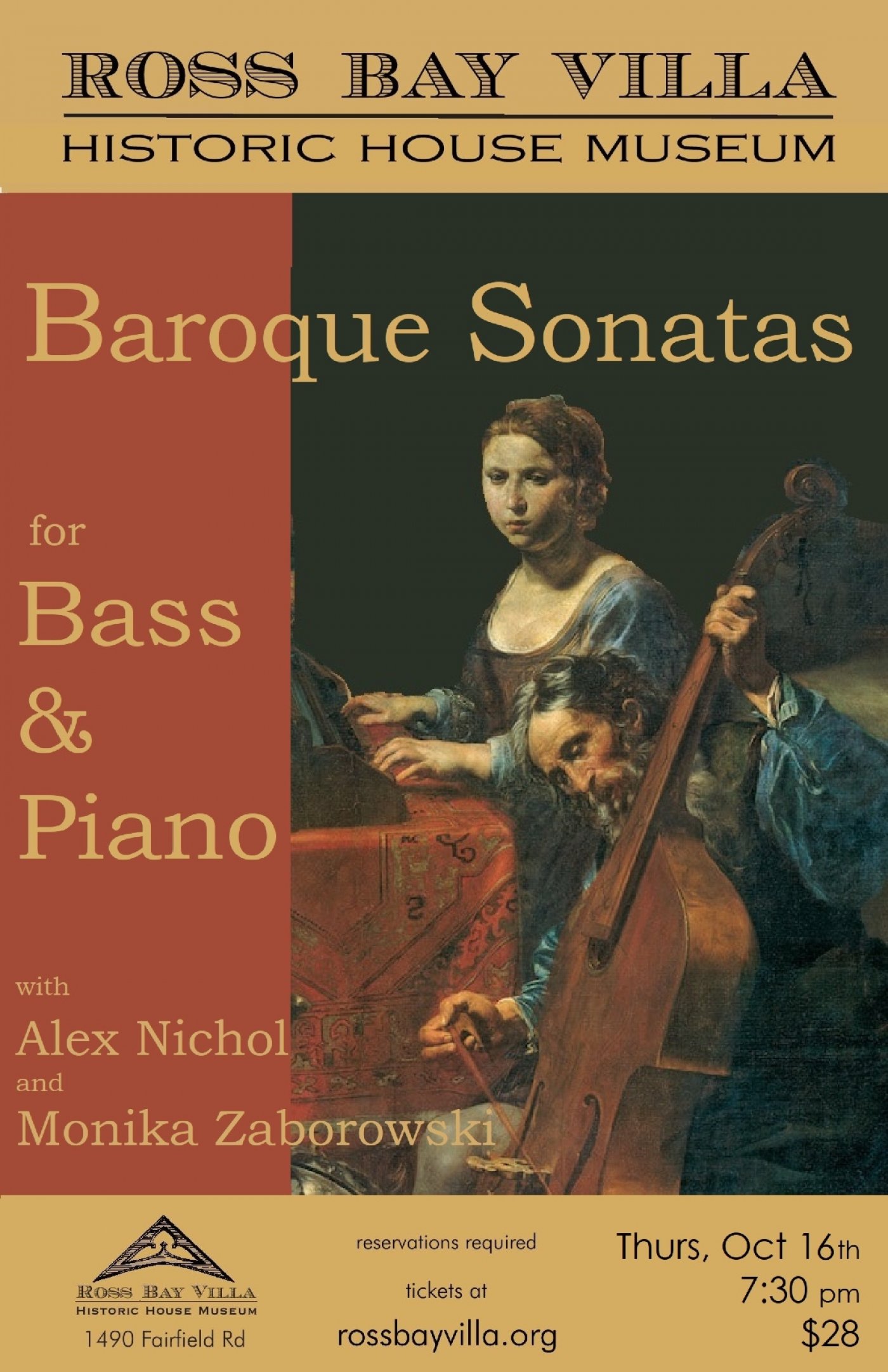 Baroque Sonatas for Piano and Bass