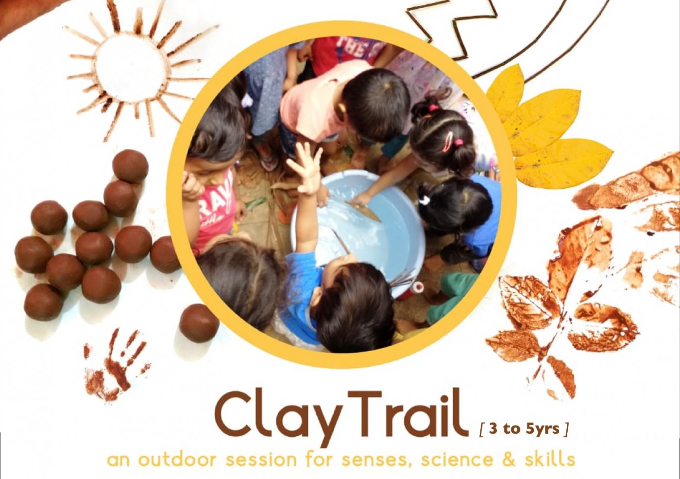 Clay Trail by MannMela for children 3 to 5 yrs old (11 Oct)