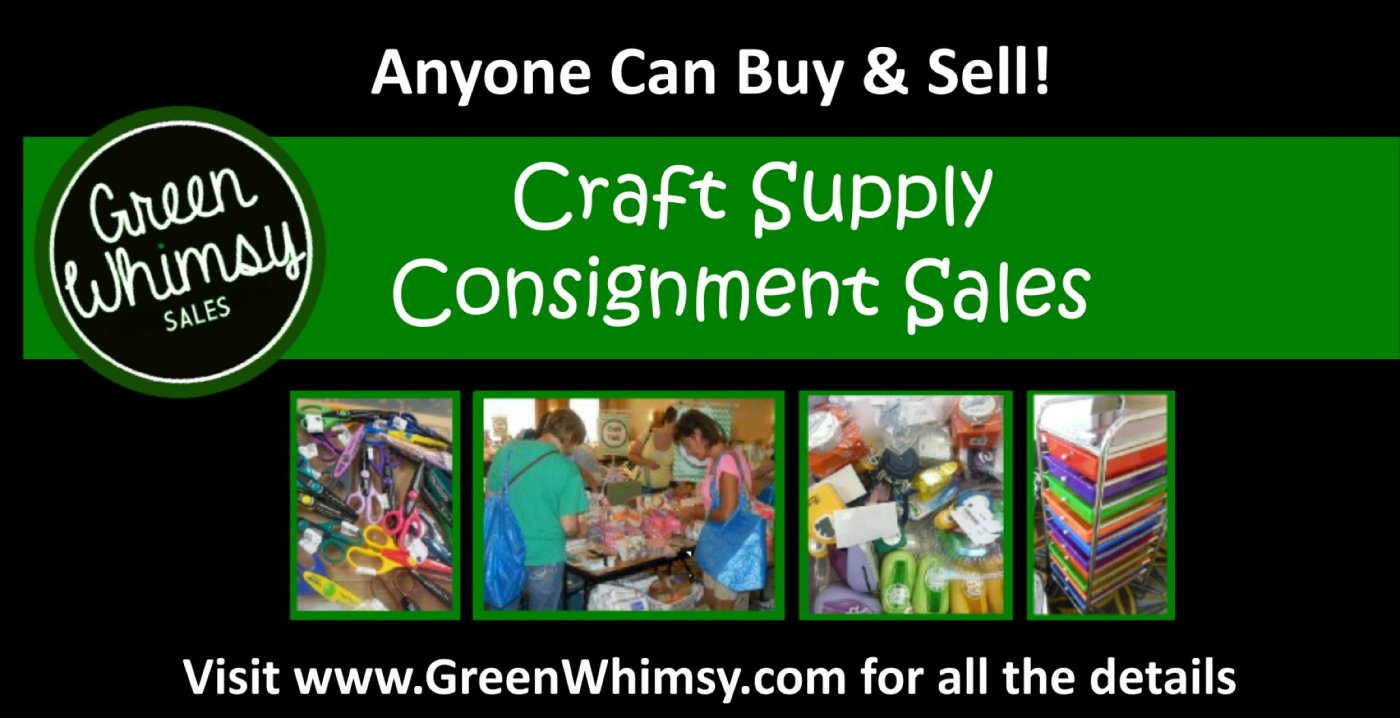 Craft Supply Consignment Sale Nov 8-9
