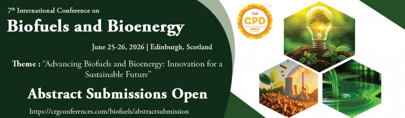 7th International Conference on Biofuels and Bioenergy