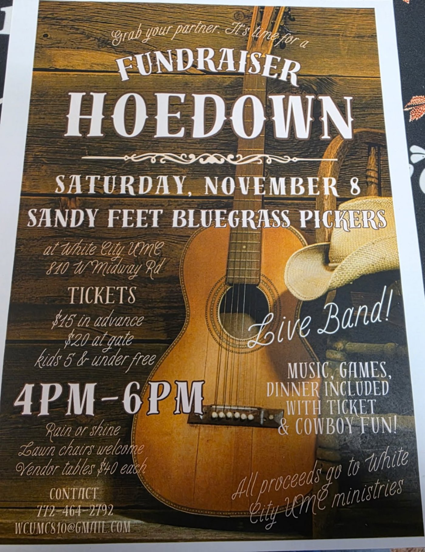 White City UMC Hoedown