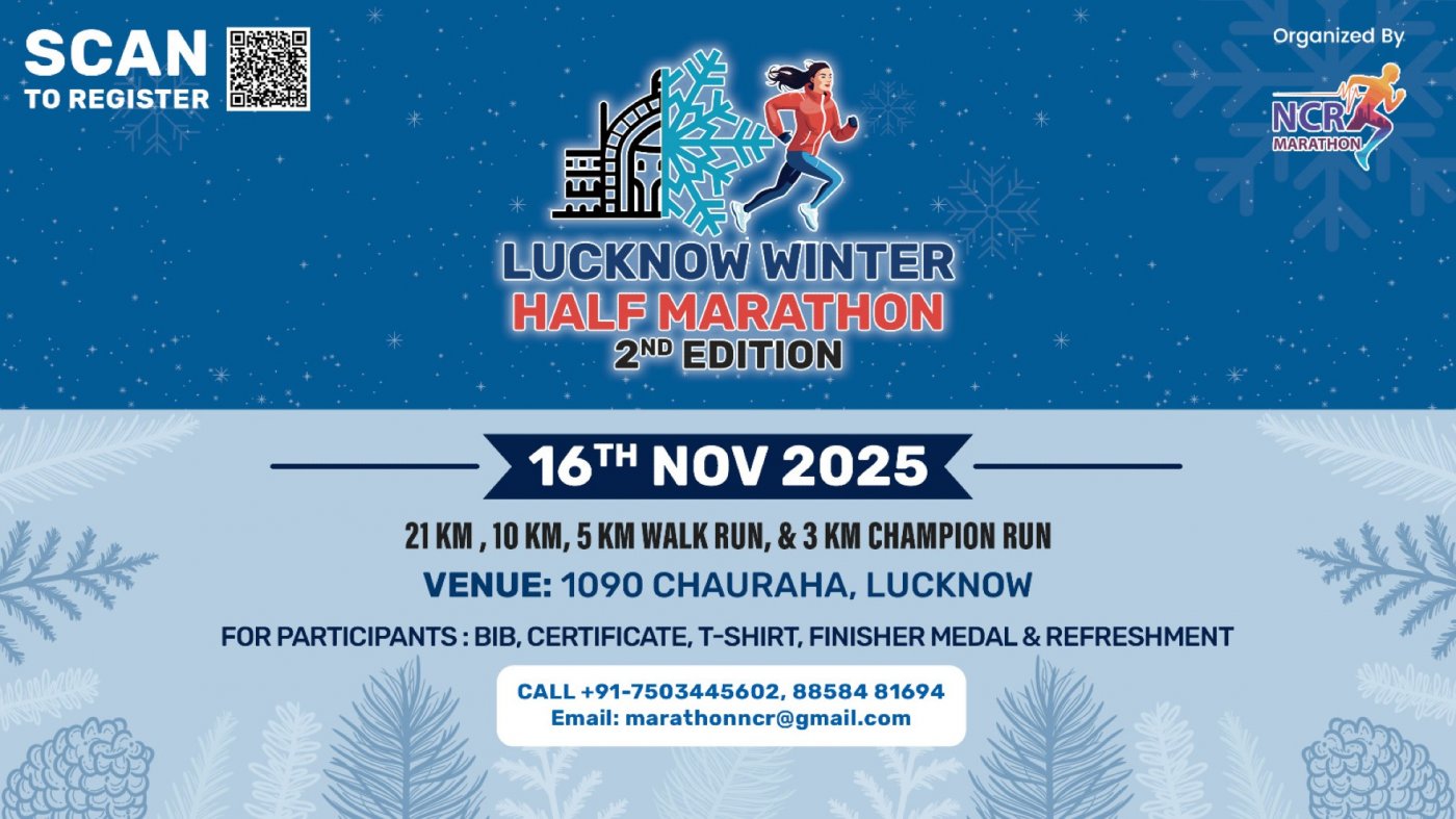 Lucknow Winter Half Marathon