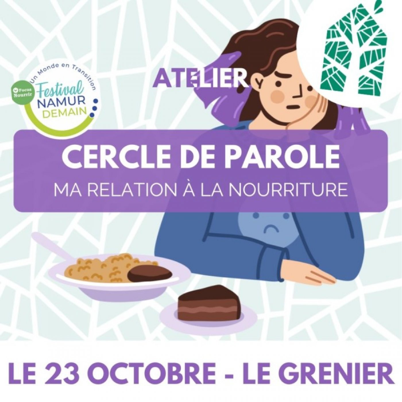 Cercle de parole \u2013 Ma relation \u00e0 la nourriture