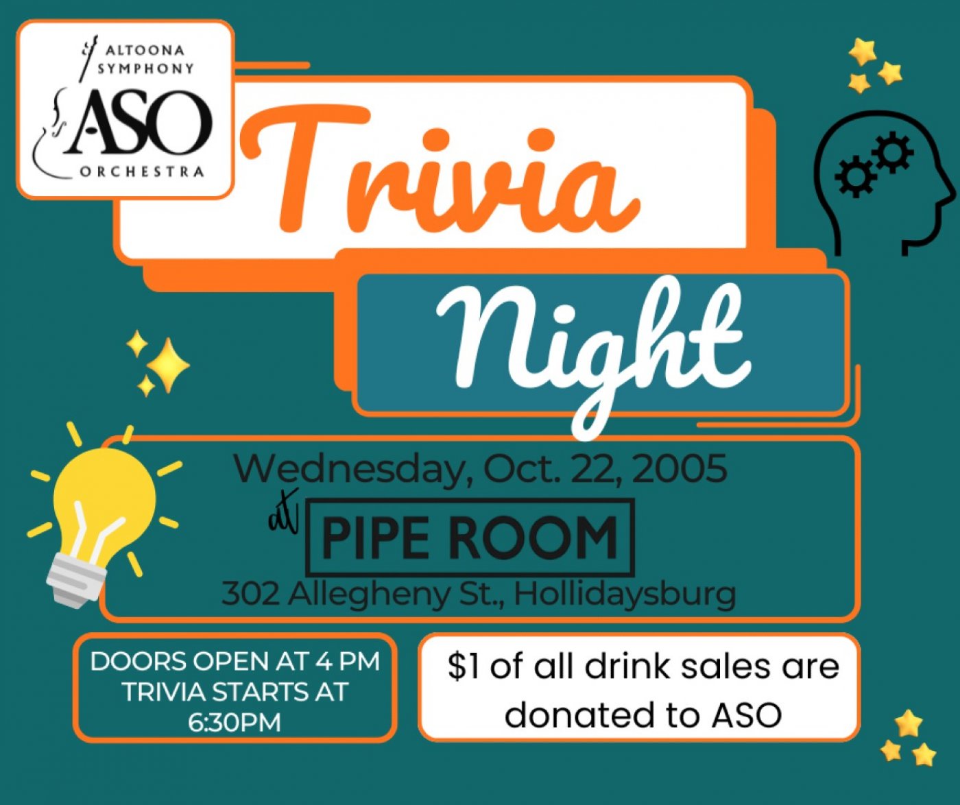 Trivia Night at The Pipe Room