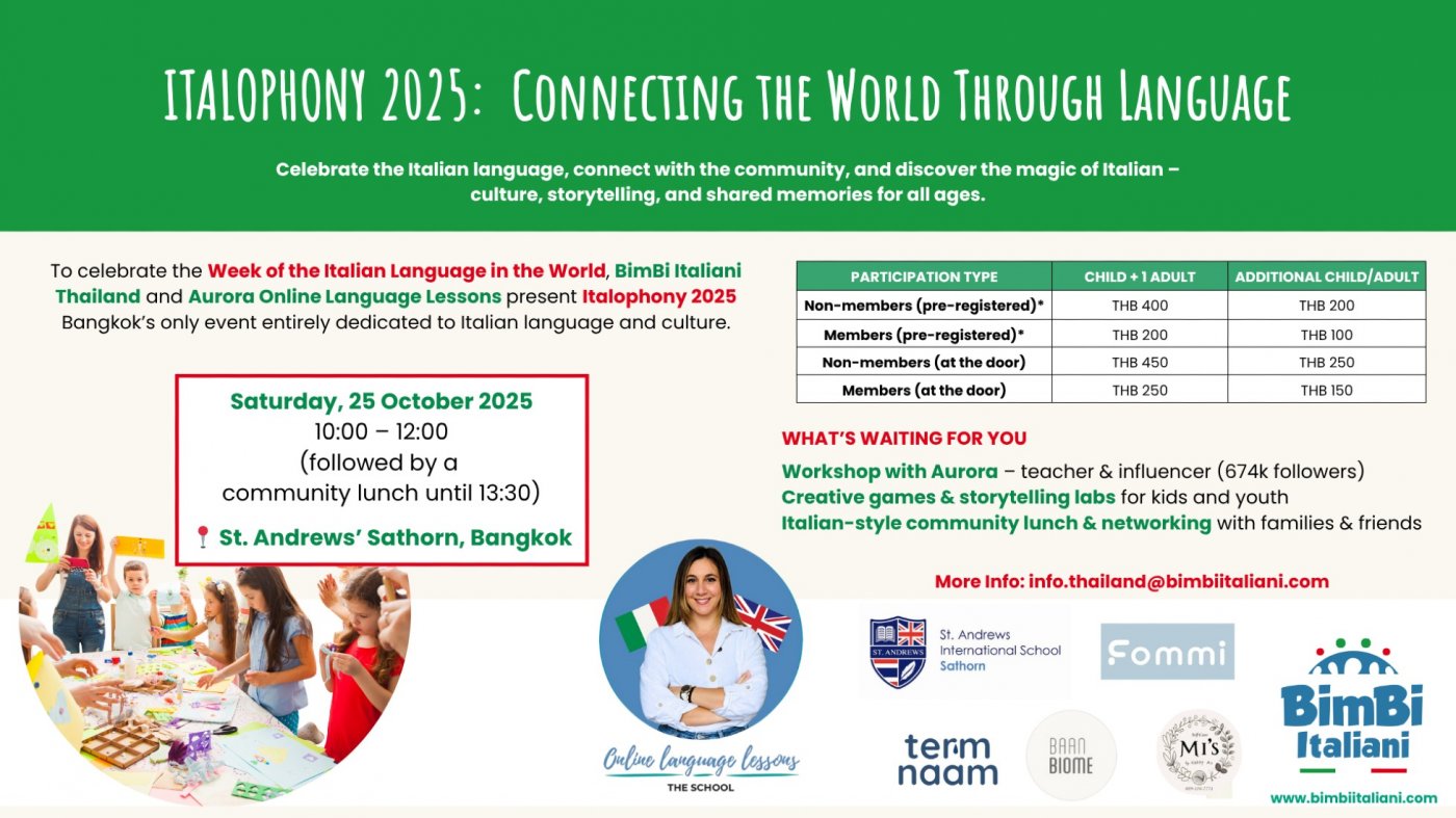ITALOPHONY 2025: Connecting the World Through Language