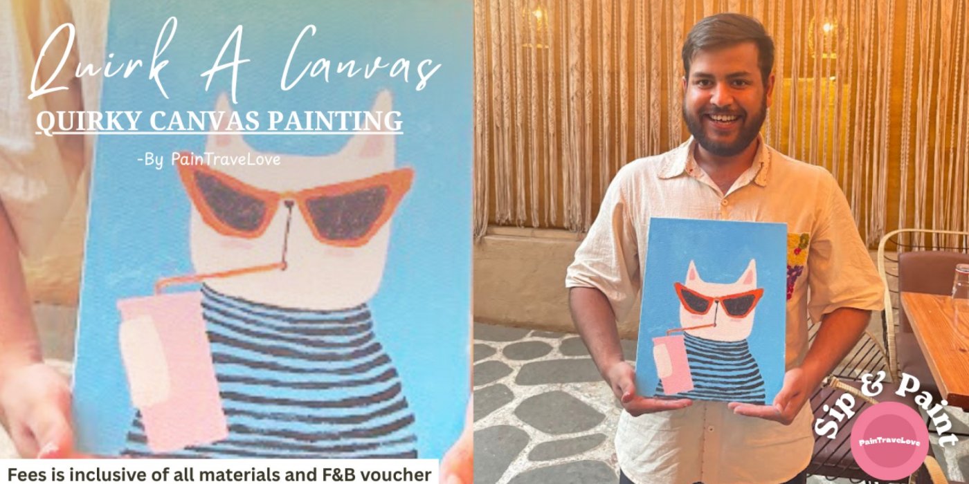 Quirk A Canvas - Quirky Canvas Painting