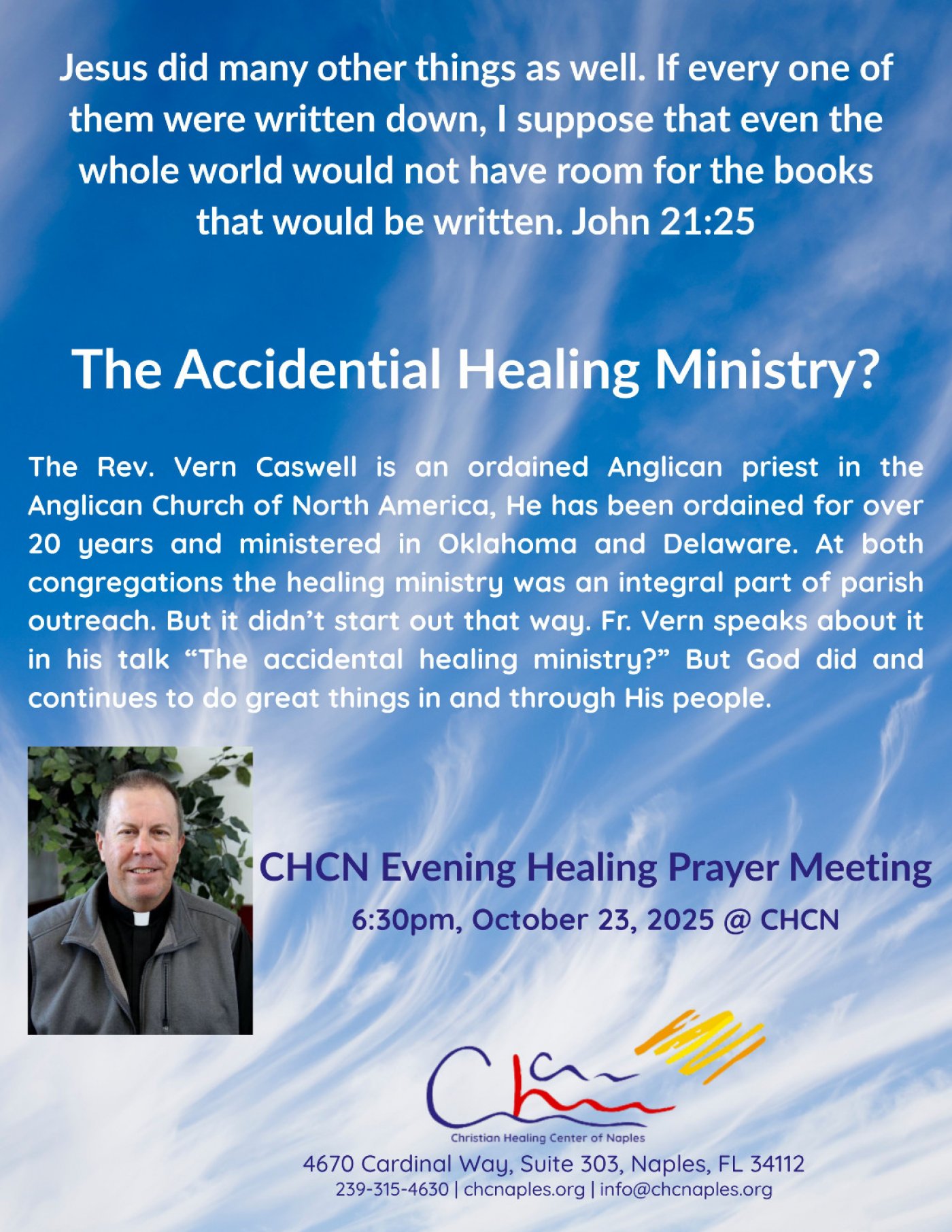 The Accidental Healing Ministry?