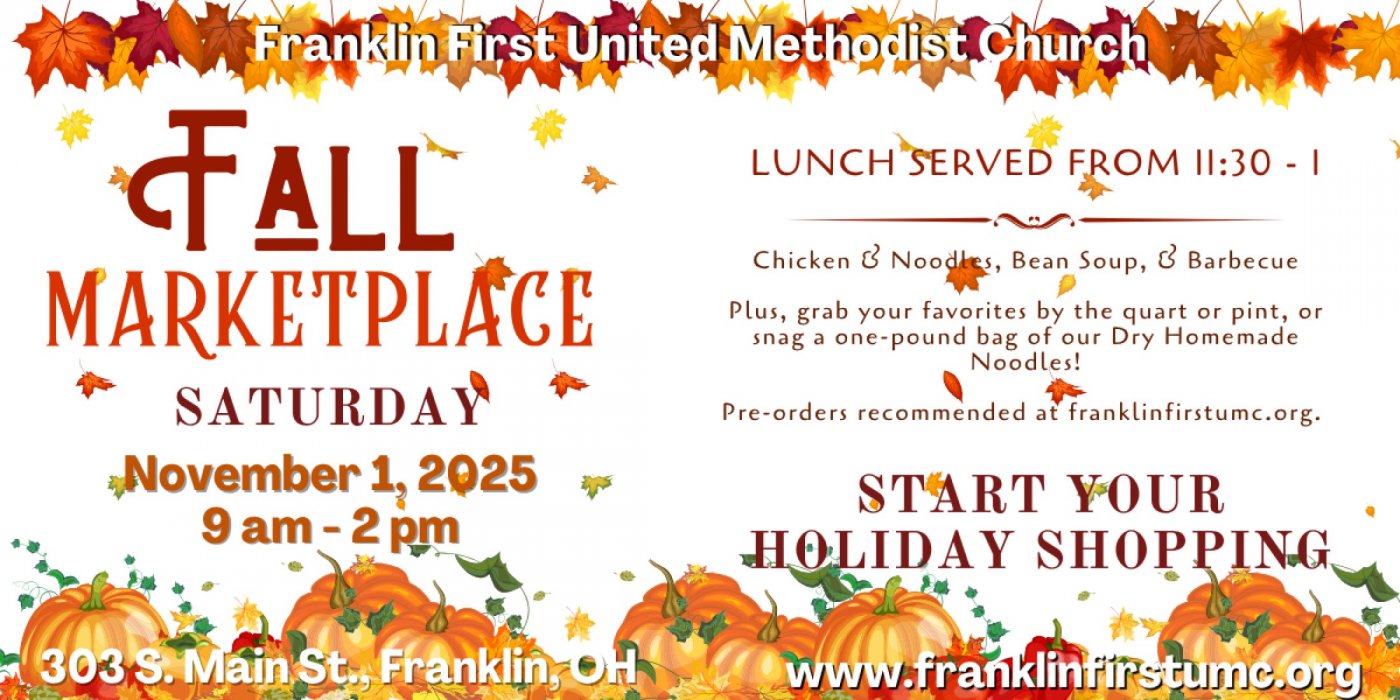 Franklin First UMC Fall Marketplace