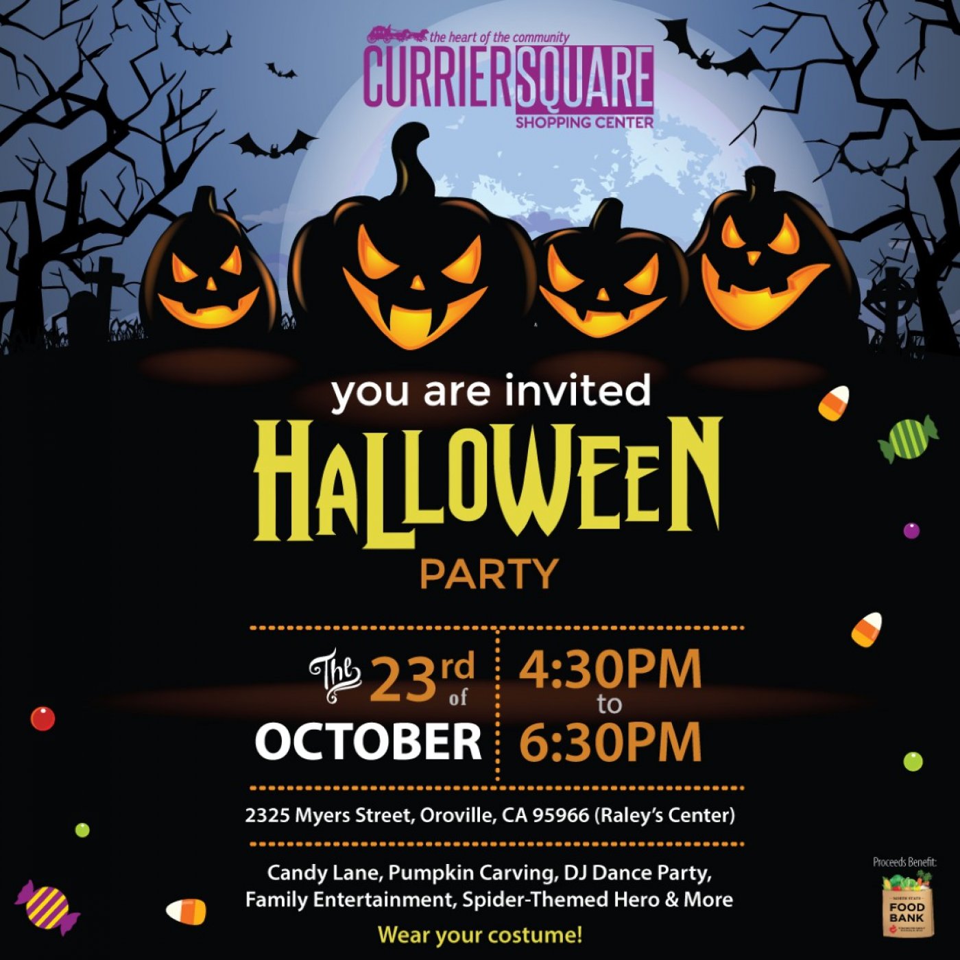 Currier Square Halloween Party