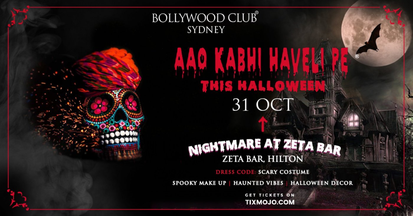 Bollywood Club Presents AAO KABHI HAVELI PE, Sydney