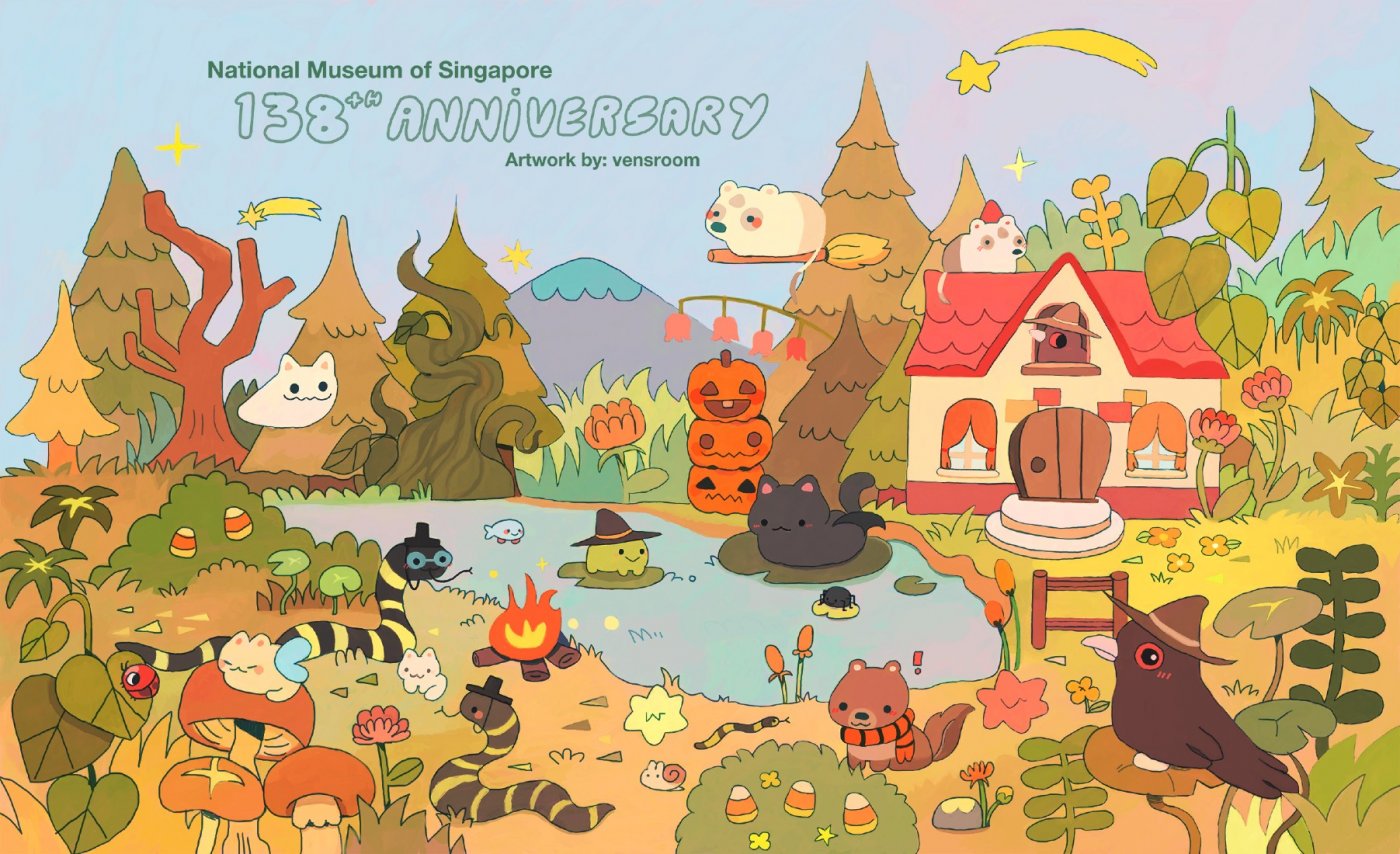 Celebrate the National Museum's 138th Anniversary: Spooky cute pop-up and fun activities await!