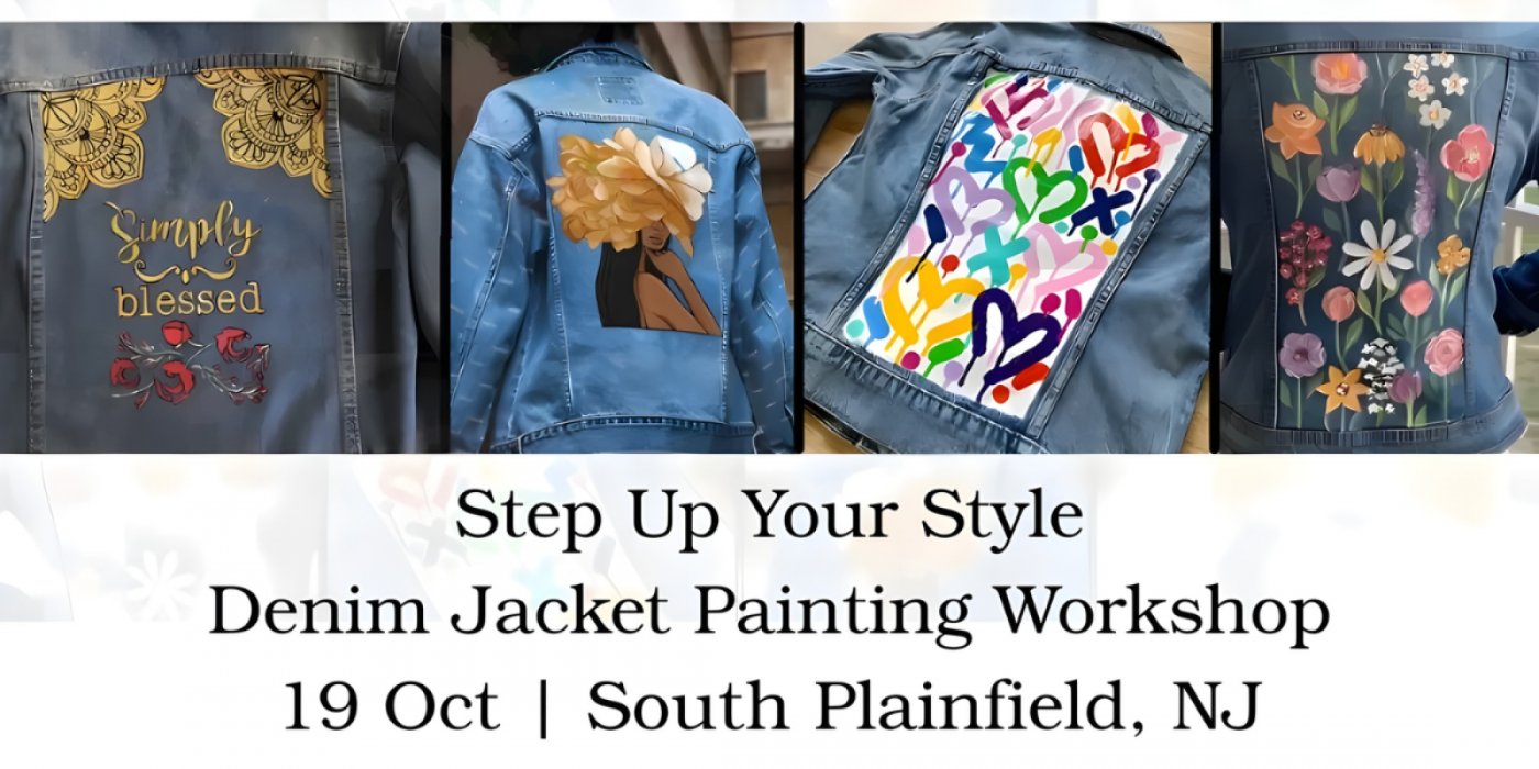 Step Up Your Style: Denim Jacket Painting Workshop