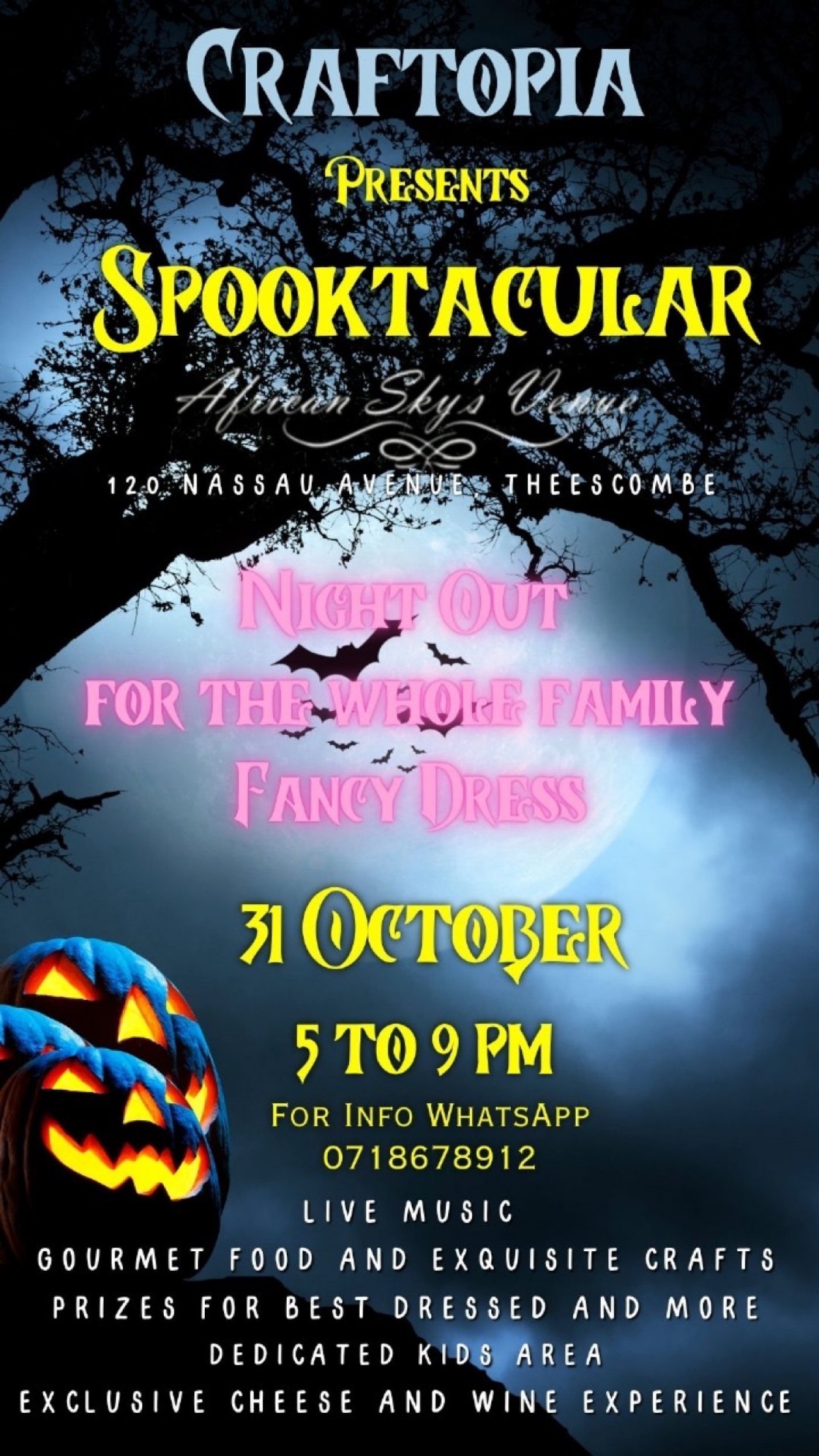 Spooktacular at African Sky\u2019s Craftopia