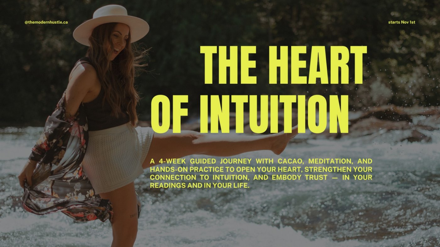 The Heart of Intuition: Connect to your intuition & read Oracle Cards