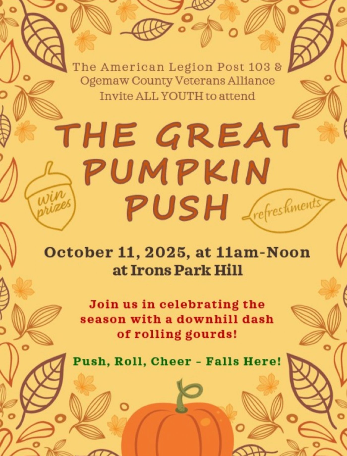 The Great Pumpkin Push