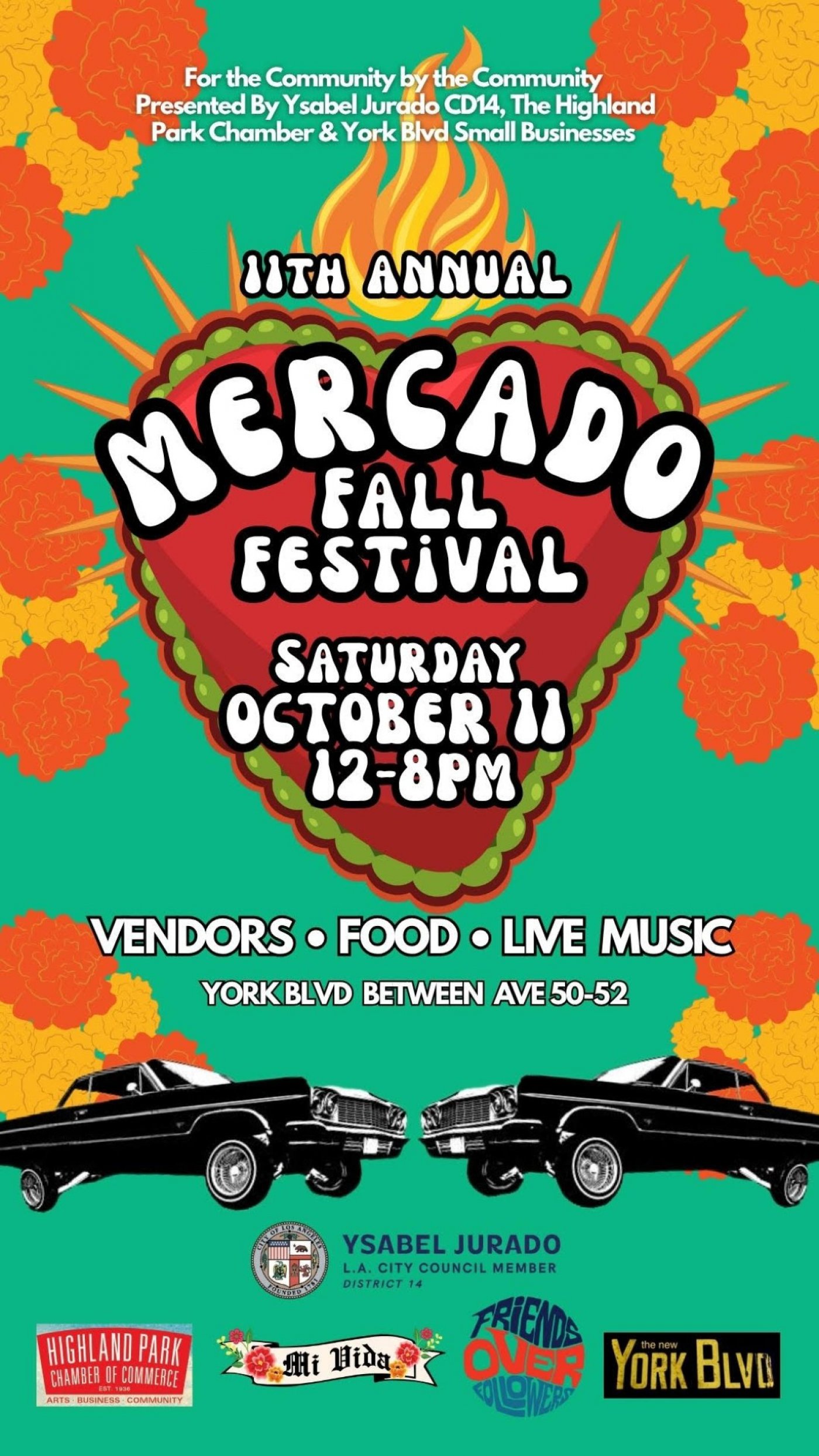 11th Annual Mercado Fall Festival (Oct. 11, Highland Park)
