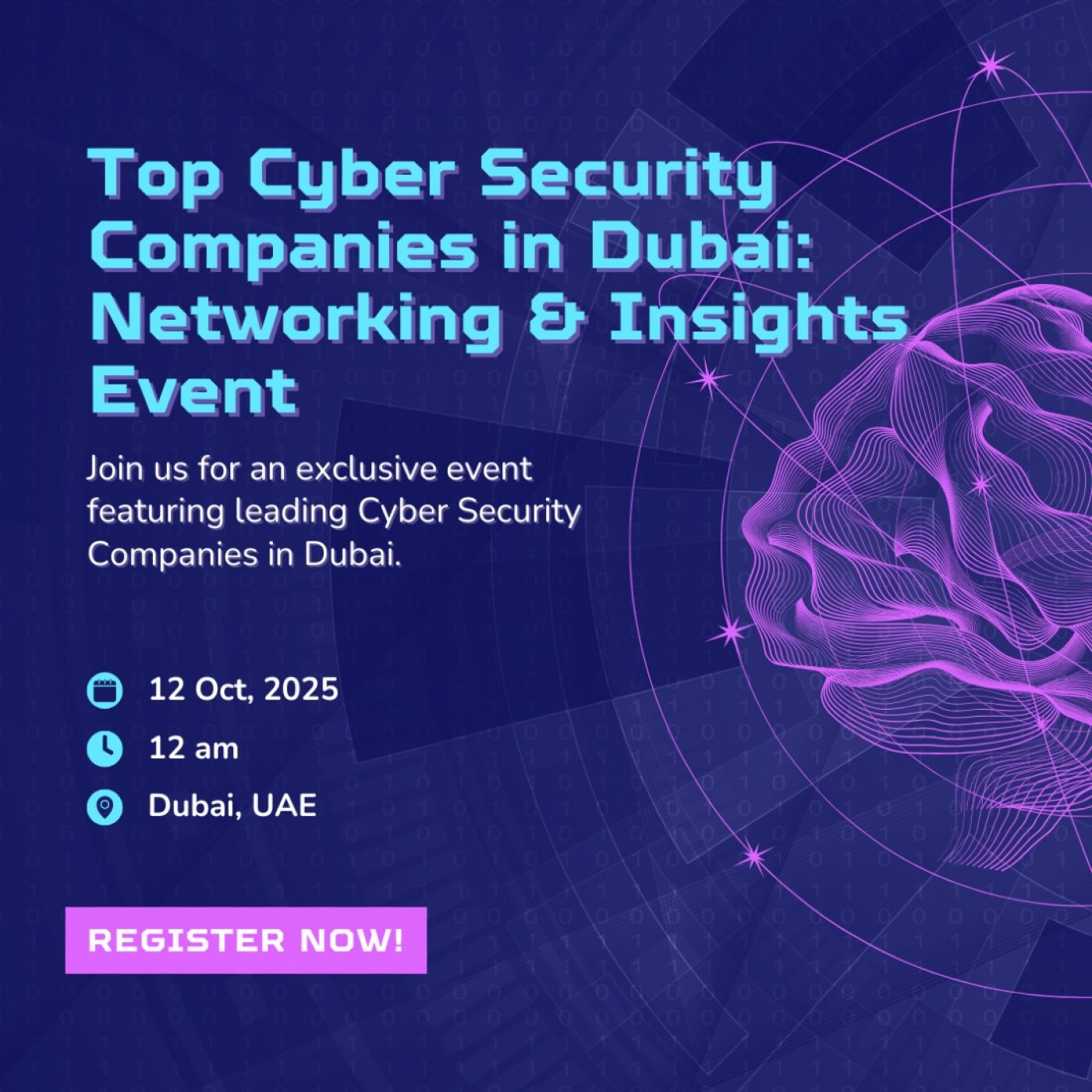 Top Cyber Security Companies in Dubai: Networking & Insights Event