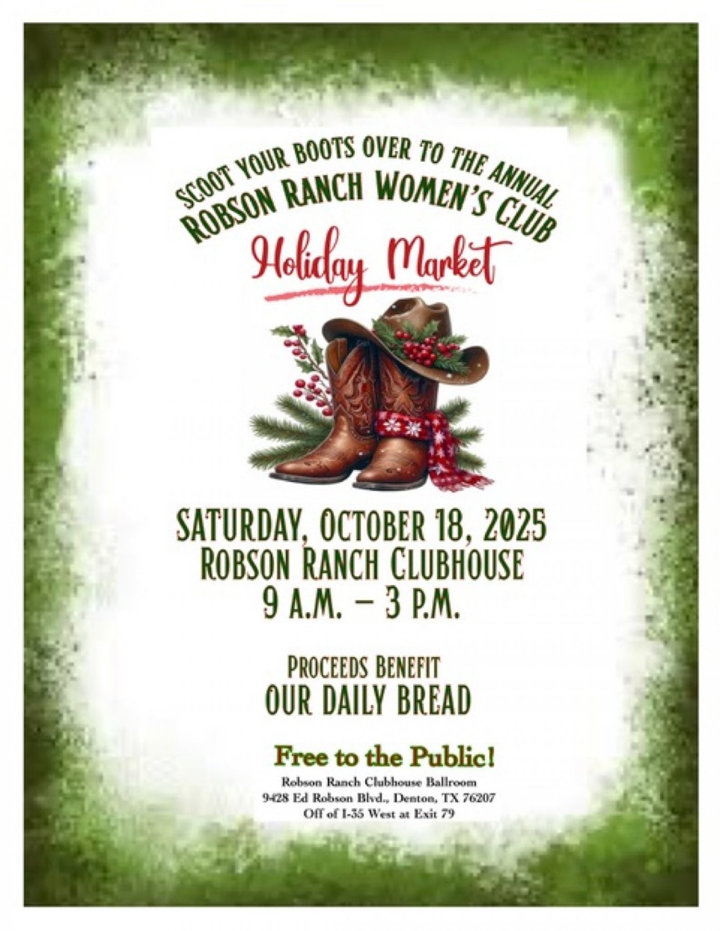 Robson Ranch Women's Club - Holiday Market