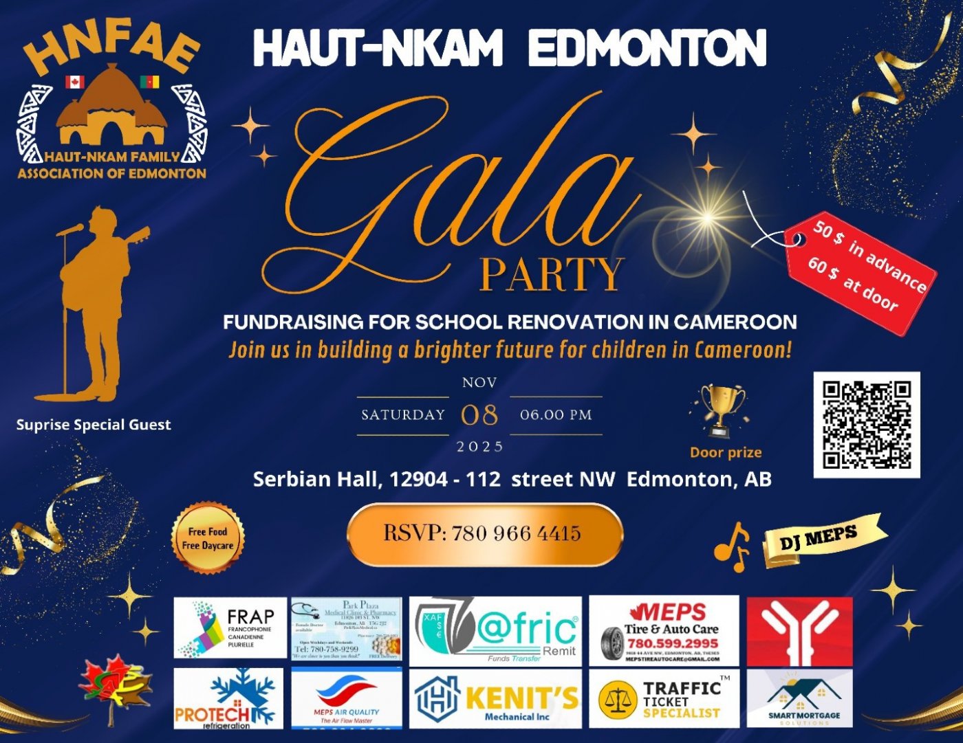 Haut-Nkam Family Association of Edmonton Fundraising Gala