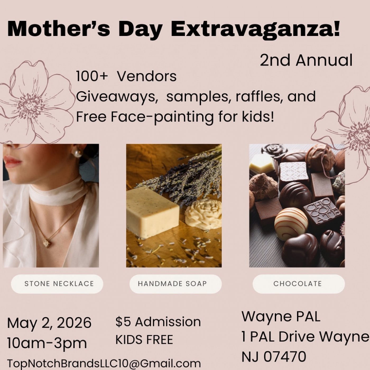 2nd Annual Mother\u2019s Day Extravaganza-Shopping Event for MOMS!