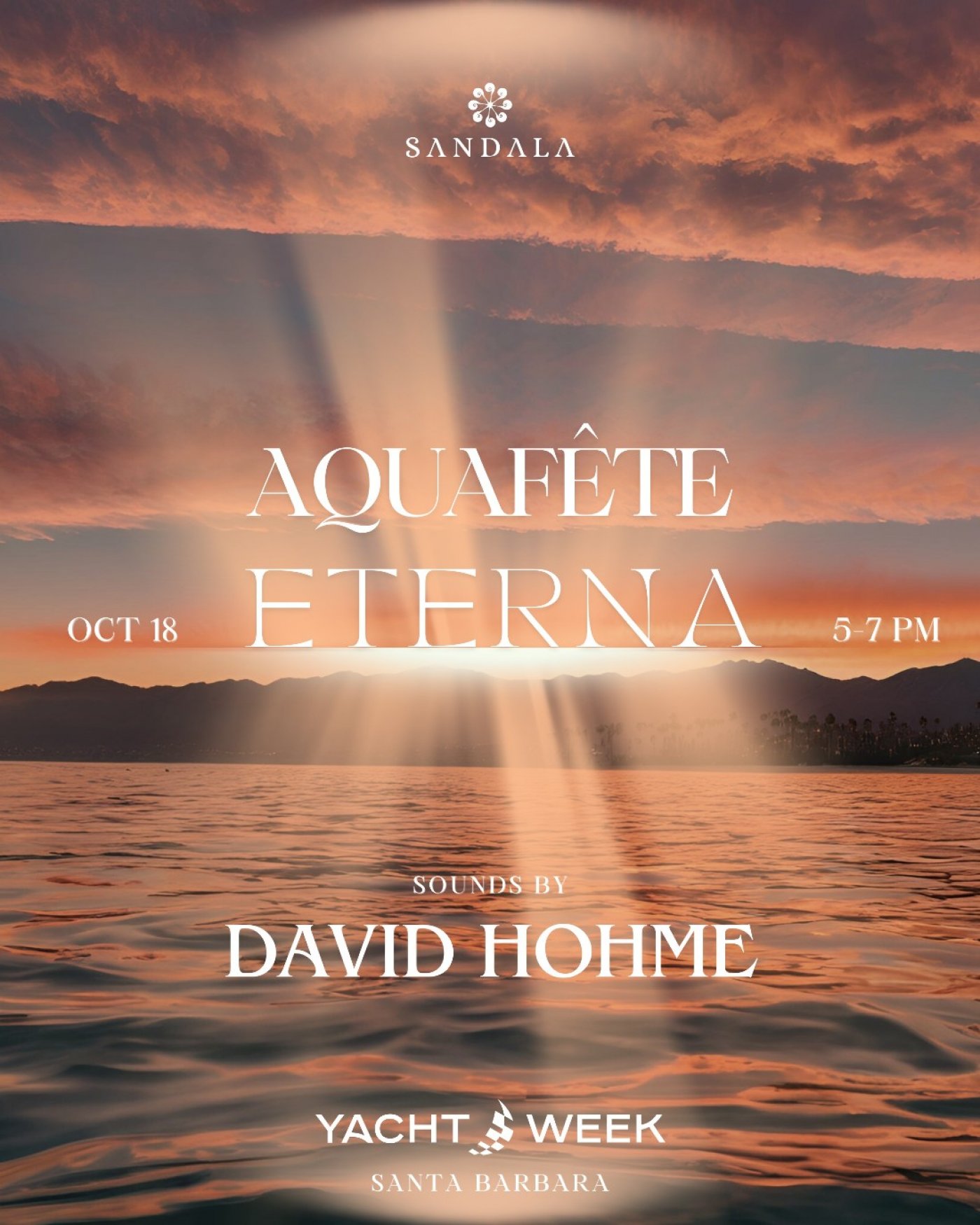 AquaF\u00eate ETERNA | An Ethereal Boat Party with David Hohme