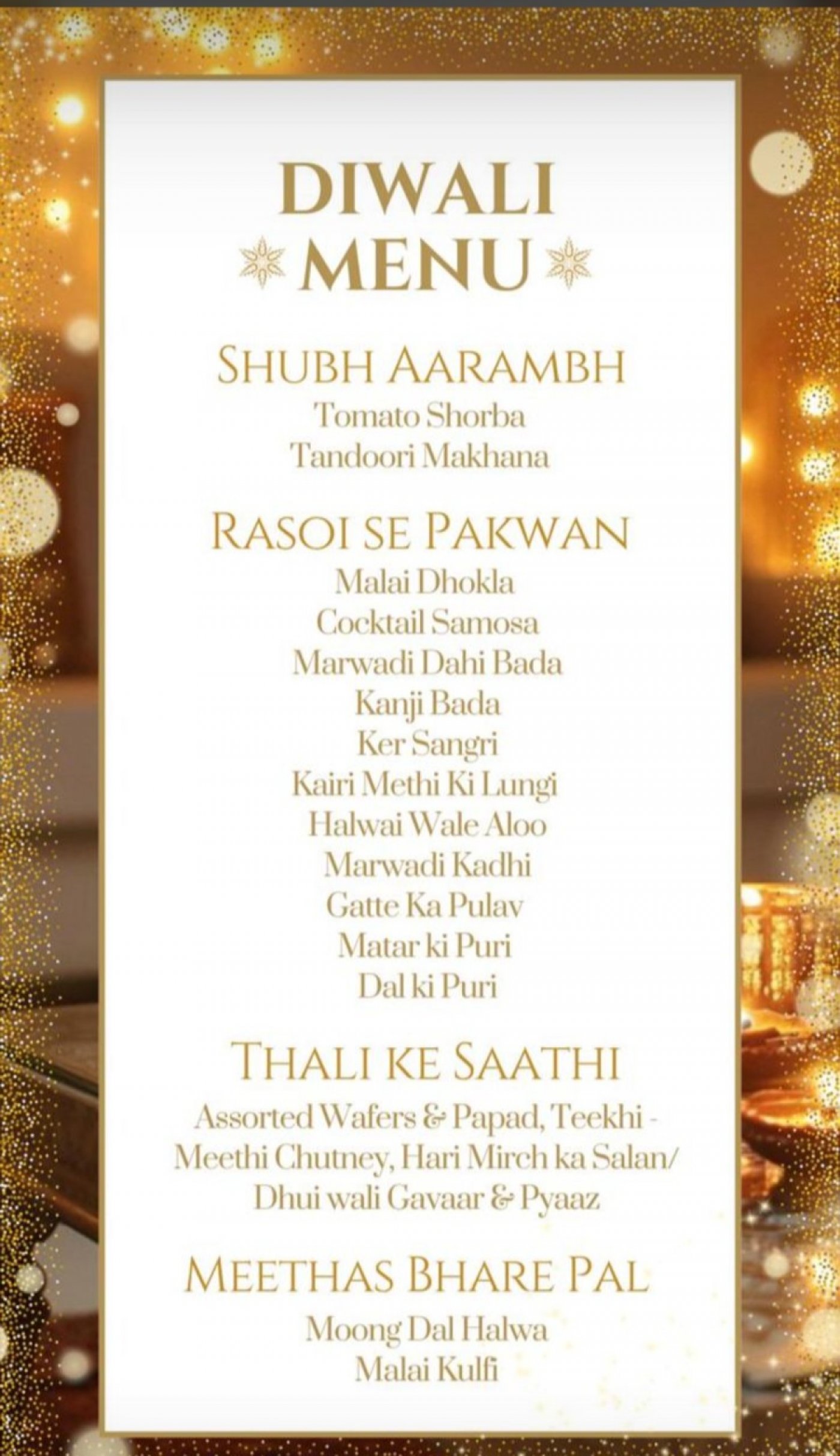 Diwali Supper Club